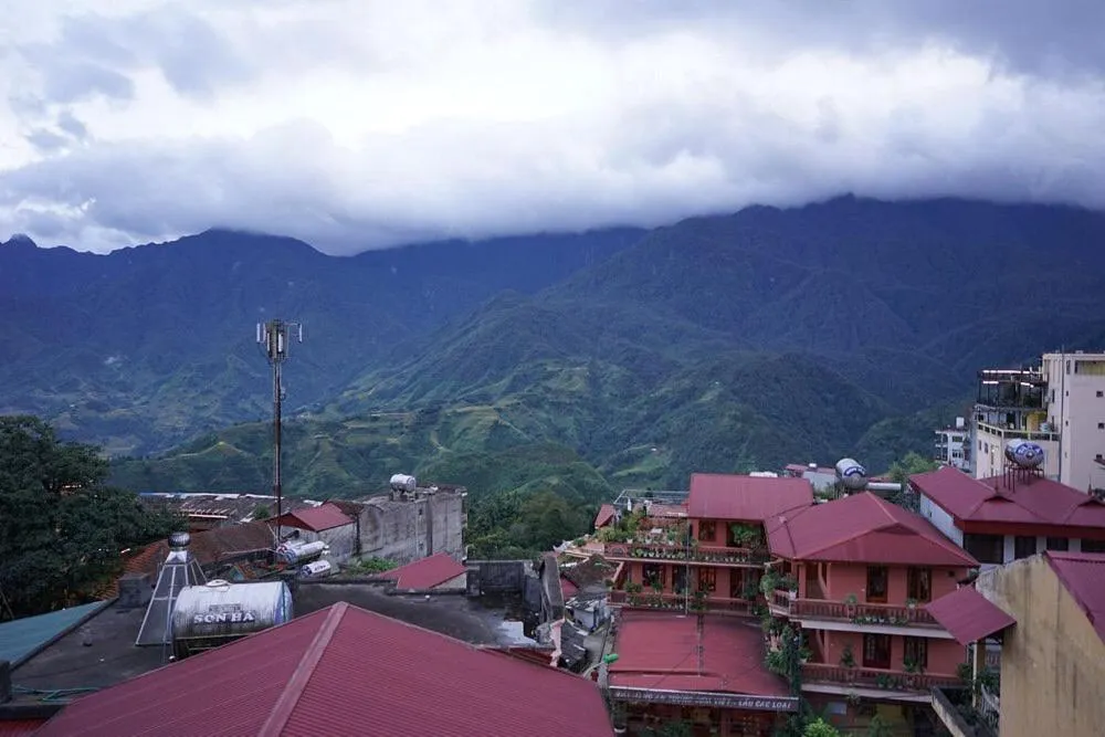 Mountain view in Heart Of Sapa Hotel