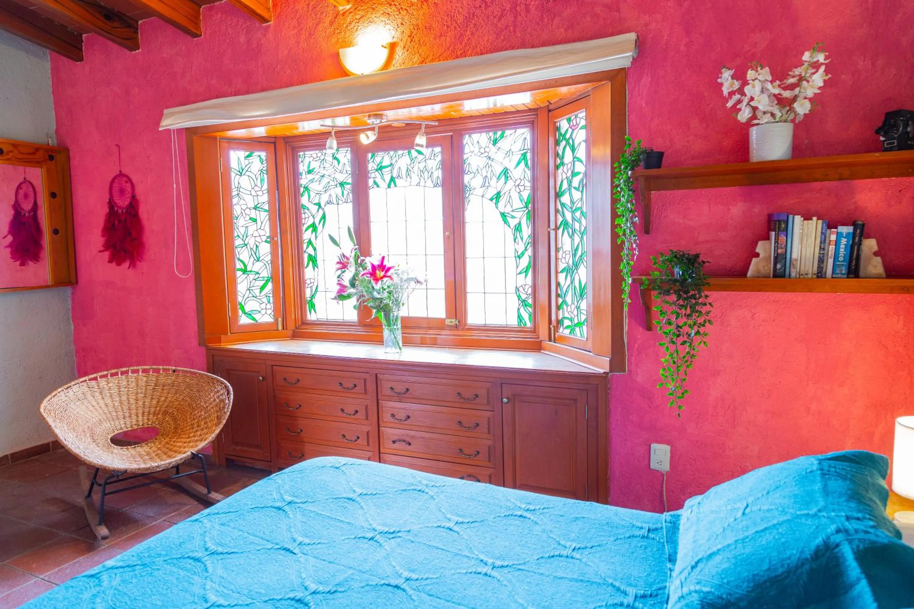 Photo of the whole room, Bed in Colibrí Turquesa