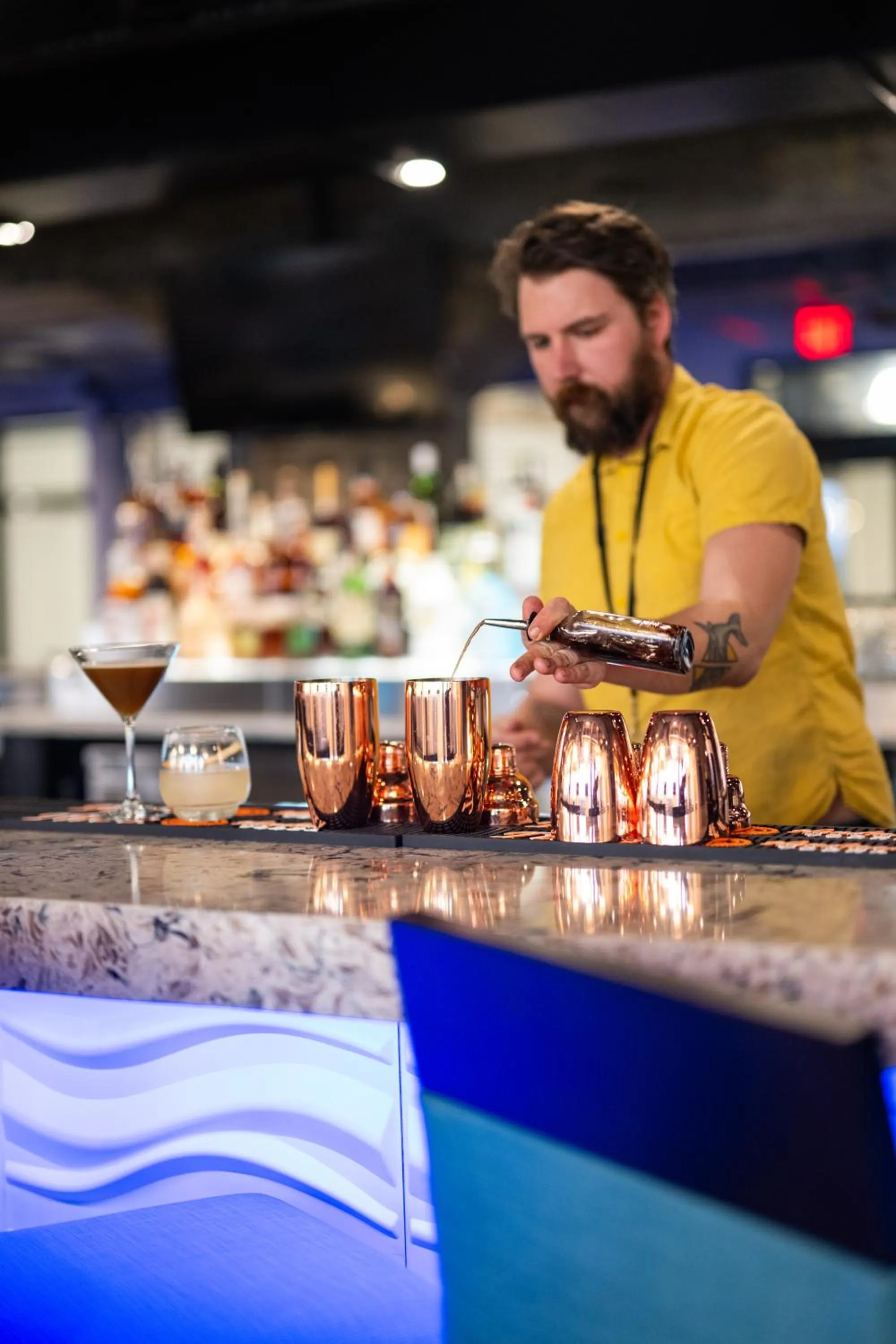 Lounge or bar in The Warehouse Hotel at Champion Mill