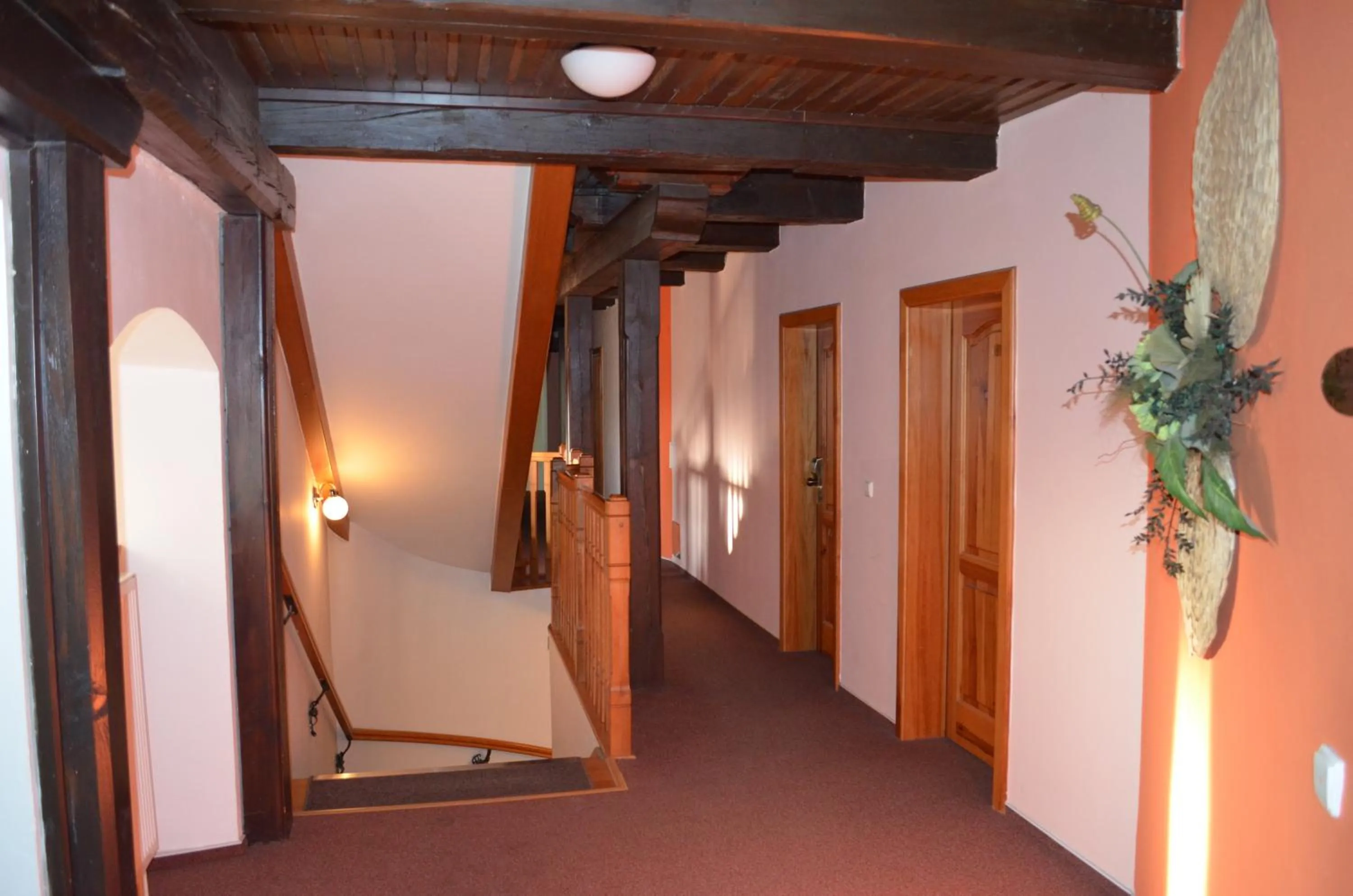 Decorative detail in Hotel Na Statku