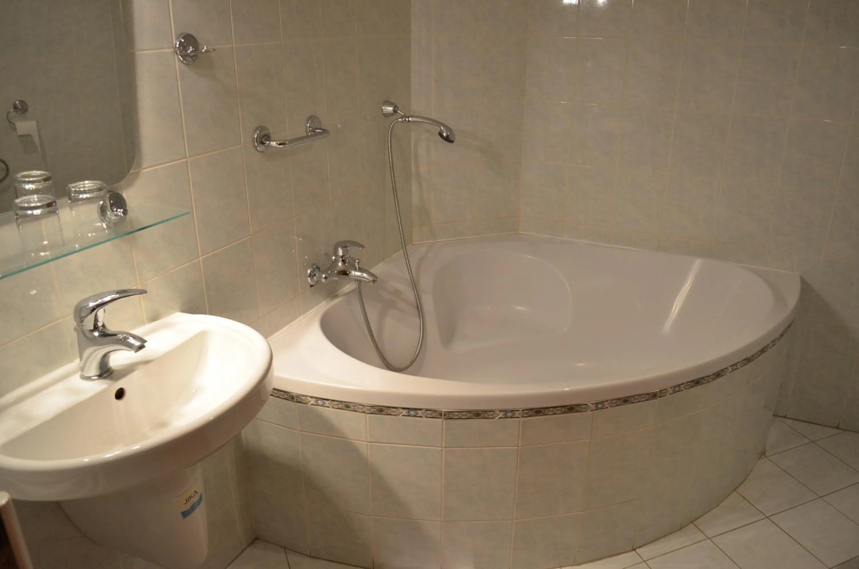 Bathroom in Hotel Na Statku