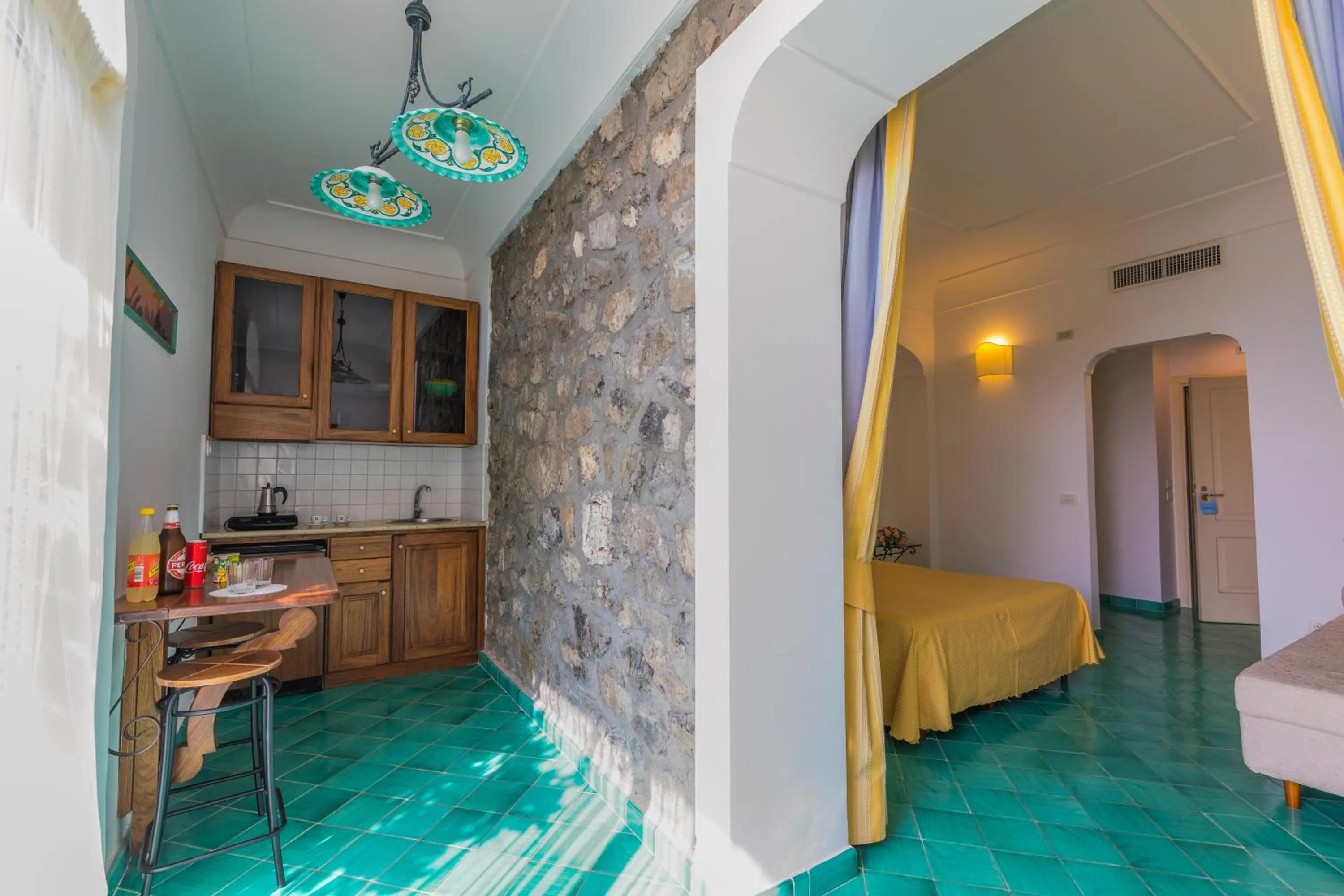 Photo of the whole room in Bacio del Sole B&B Positano