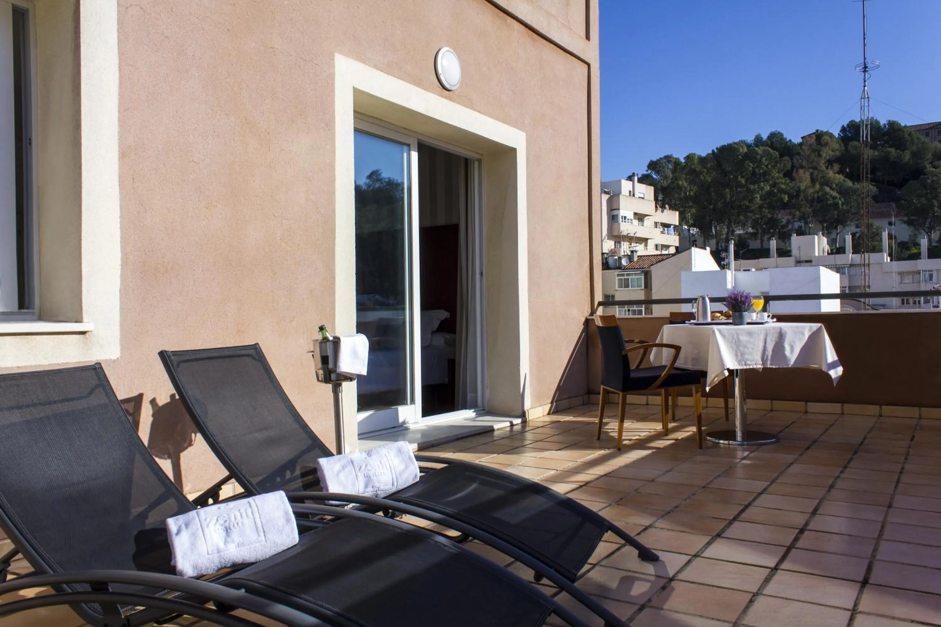 Balcony/Terrace in Zenit Málaga