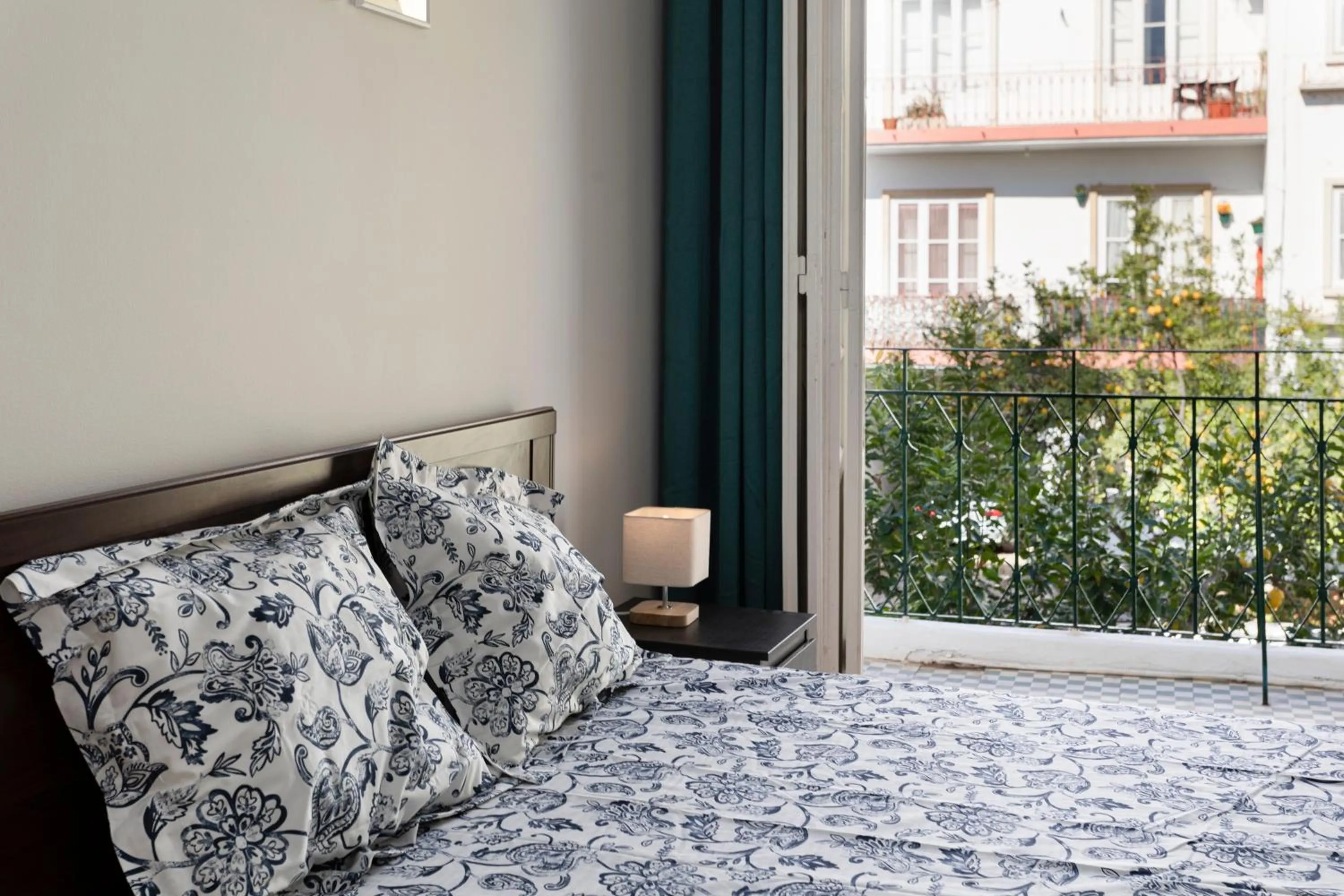 View (from property/room), Bed in Lemon Hostel Faro