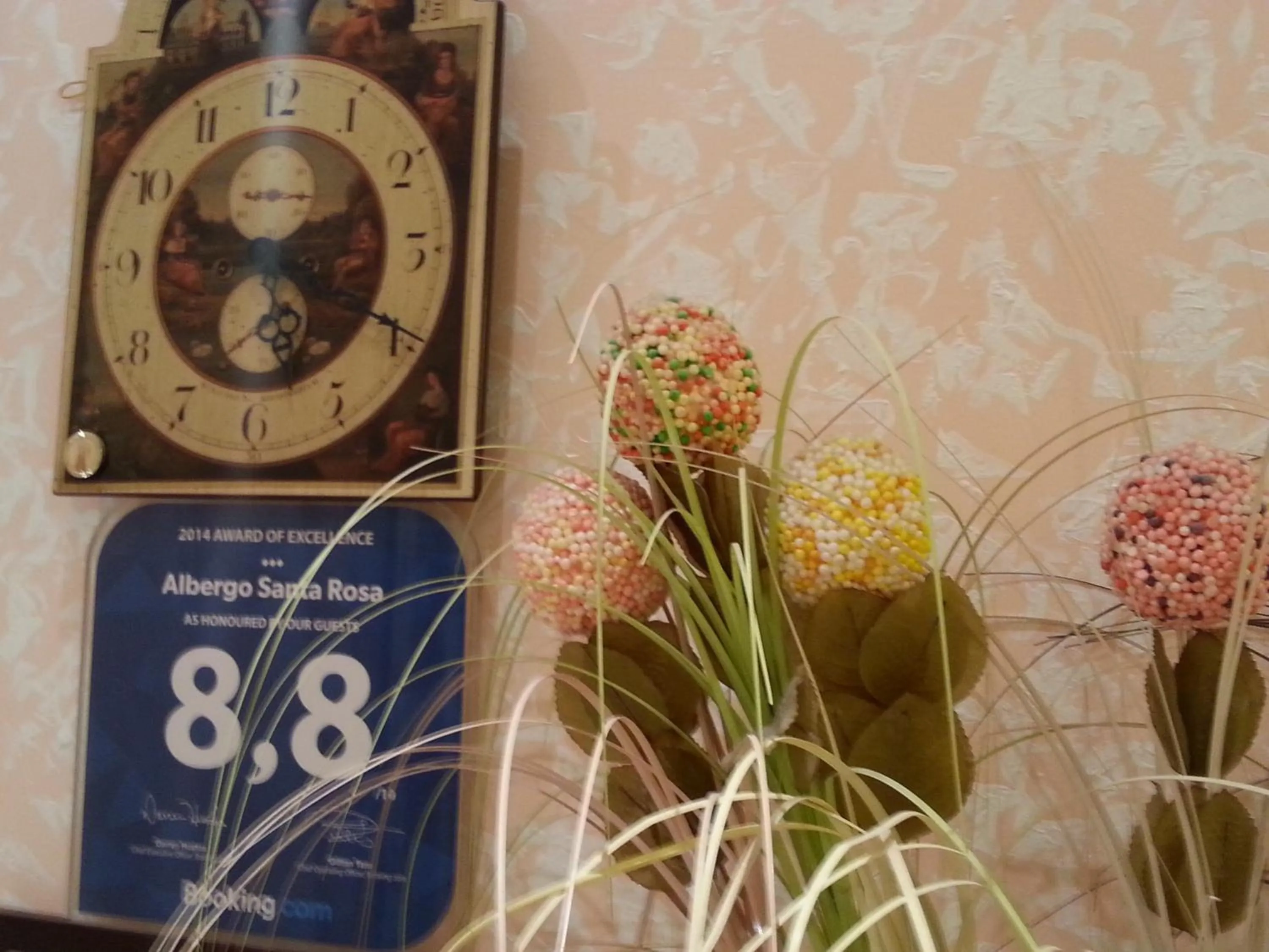 Decorative detail in B&B Santa Rosa