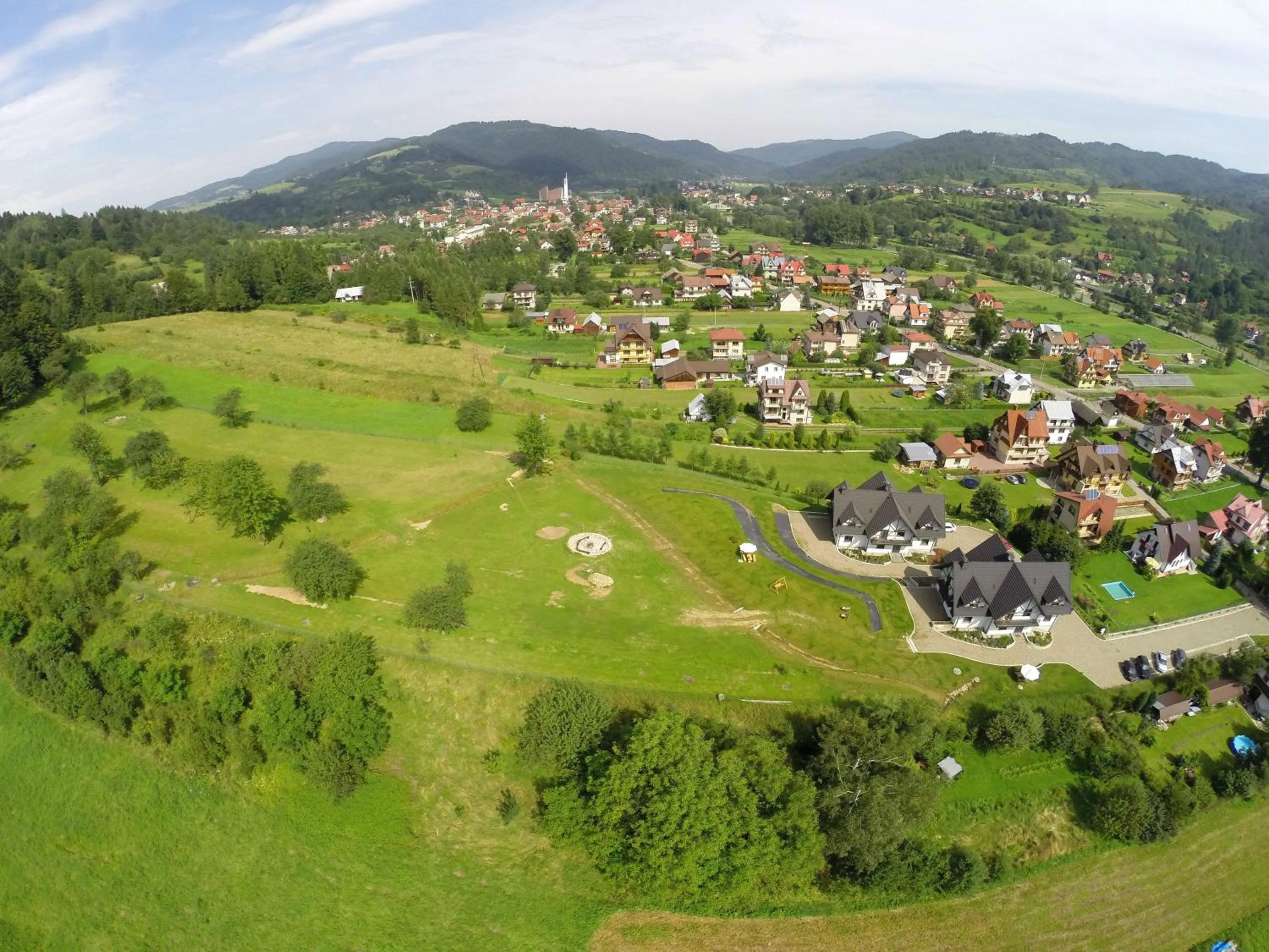 Bird's eye view in Otulina Park