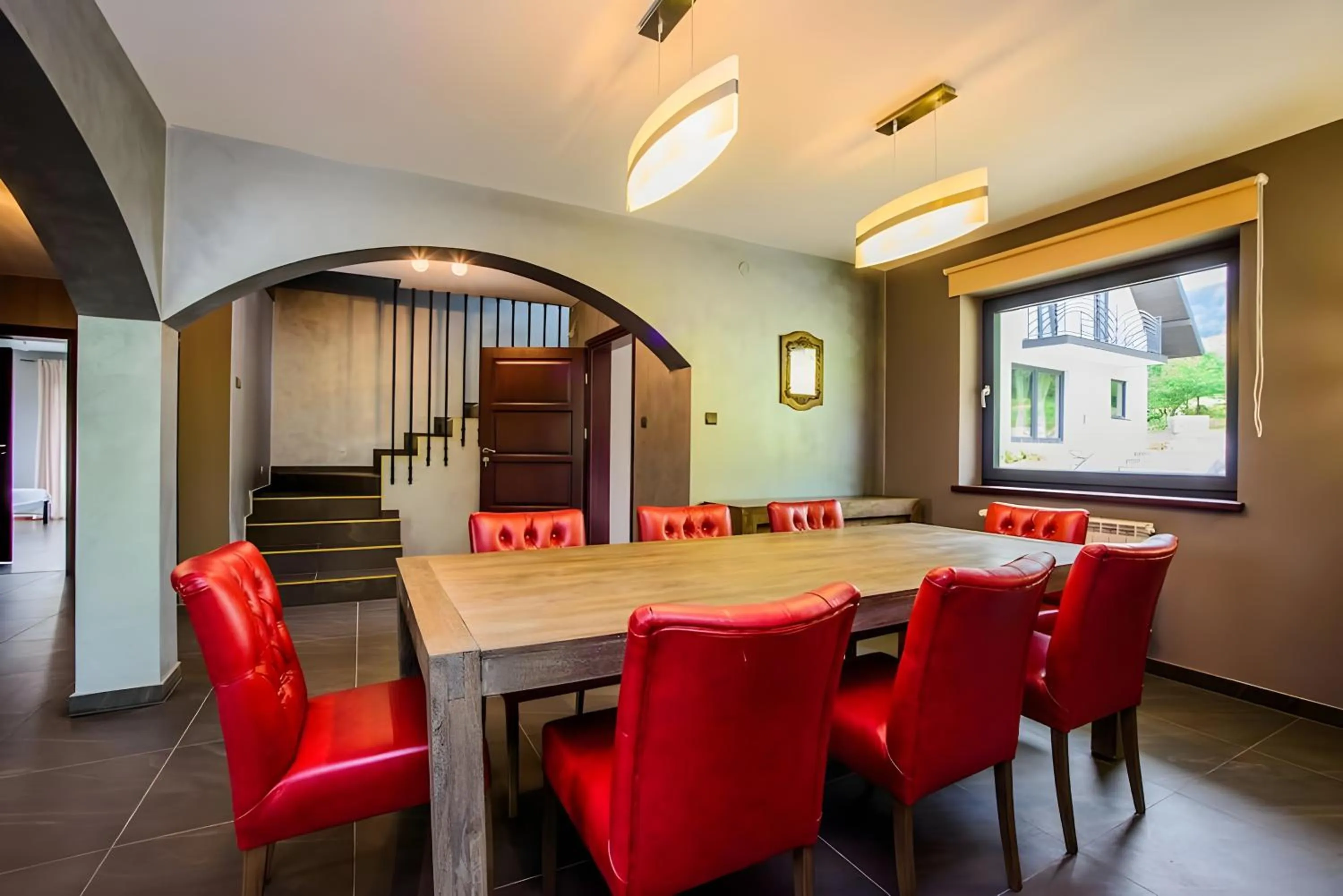 Dining area in Otulina Park