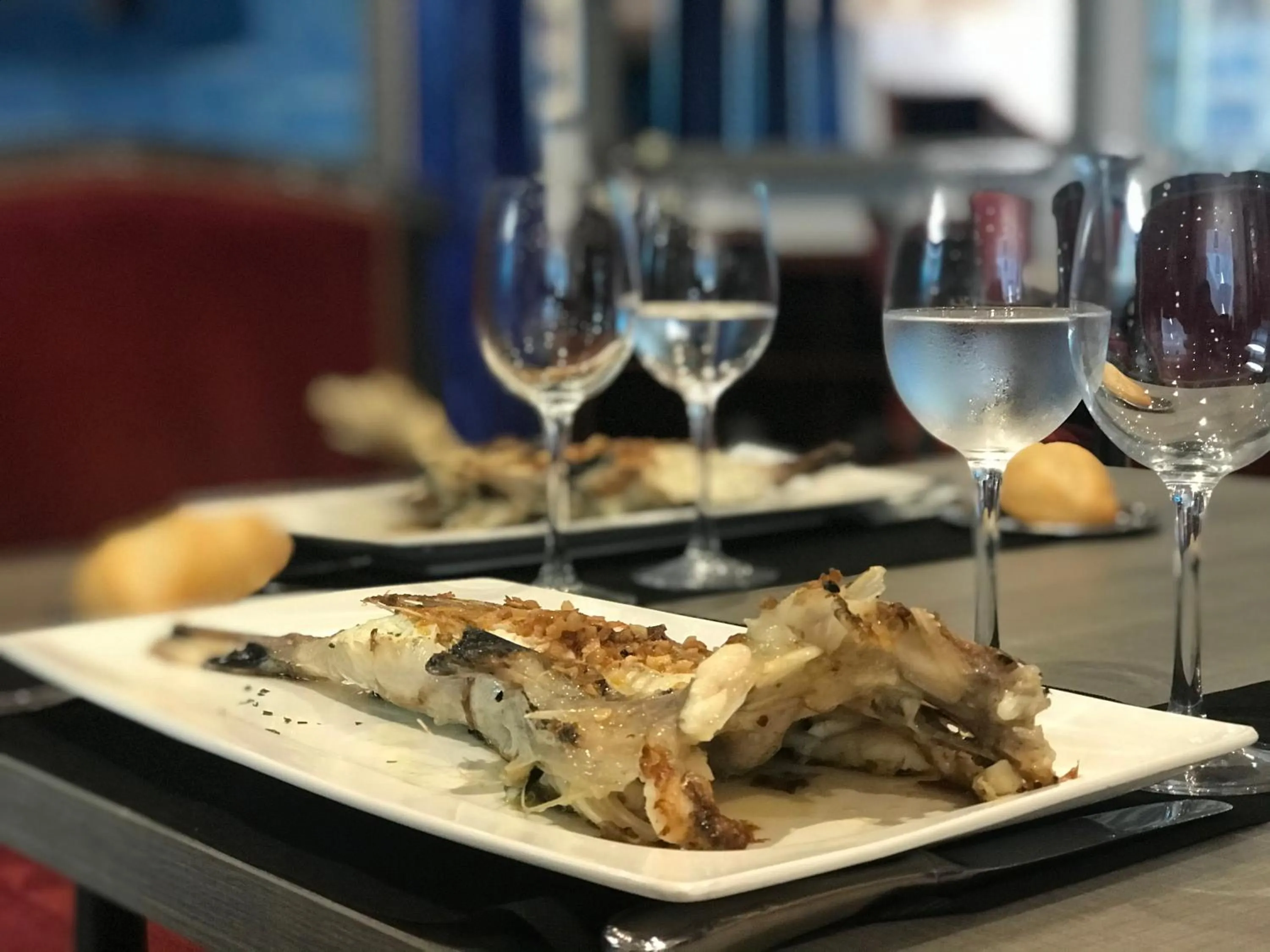 Food close-up in Hotel Palacio del Mar