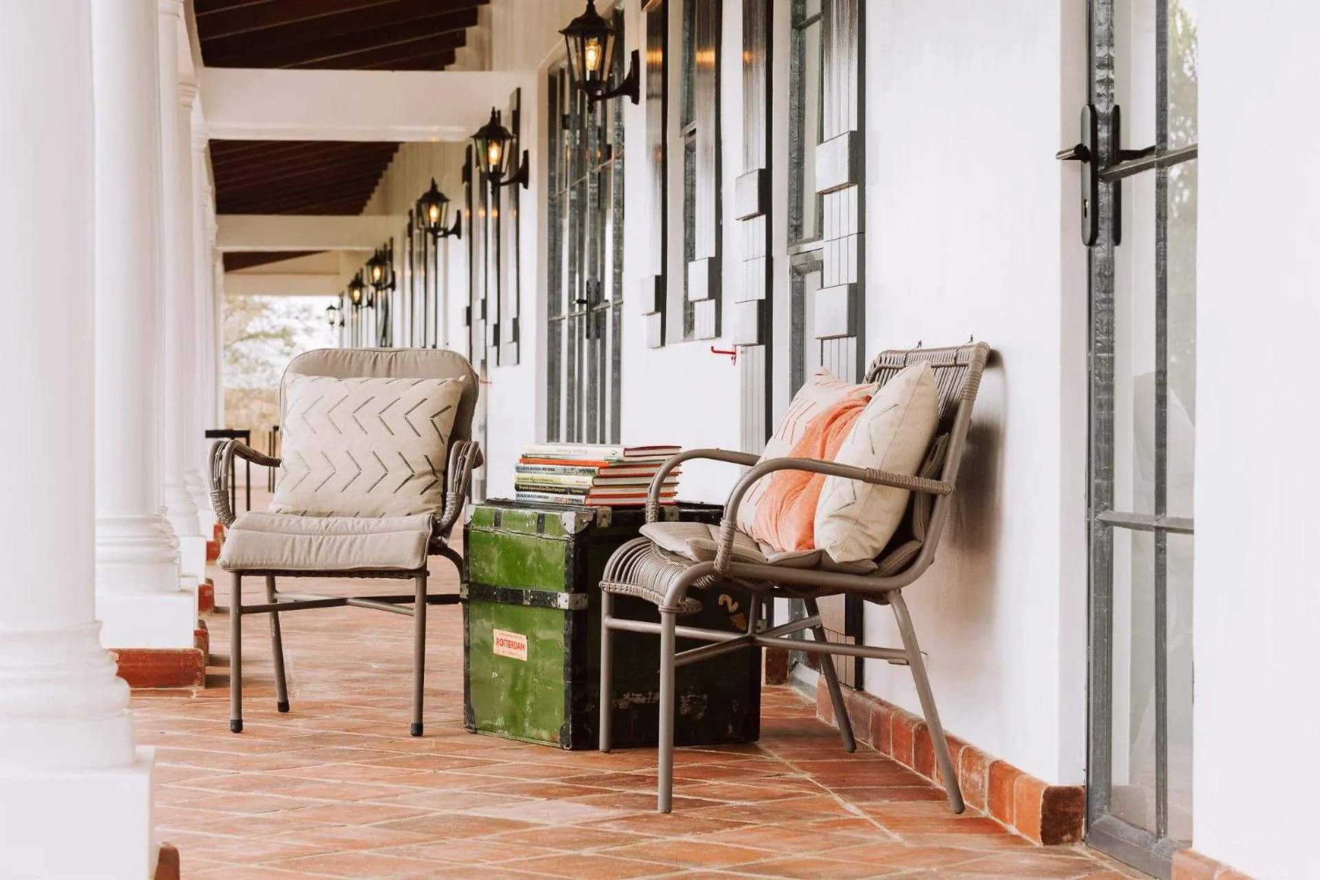 Patio in Kili Seasons Hotel