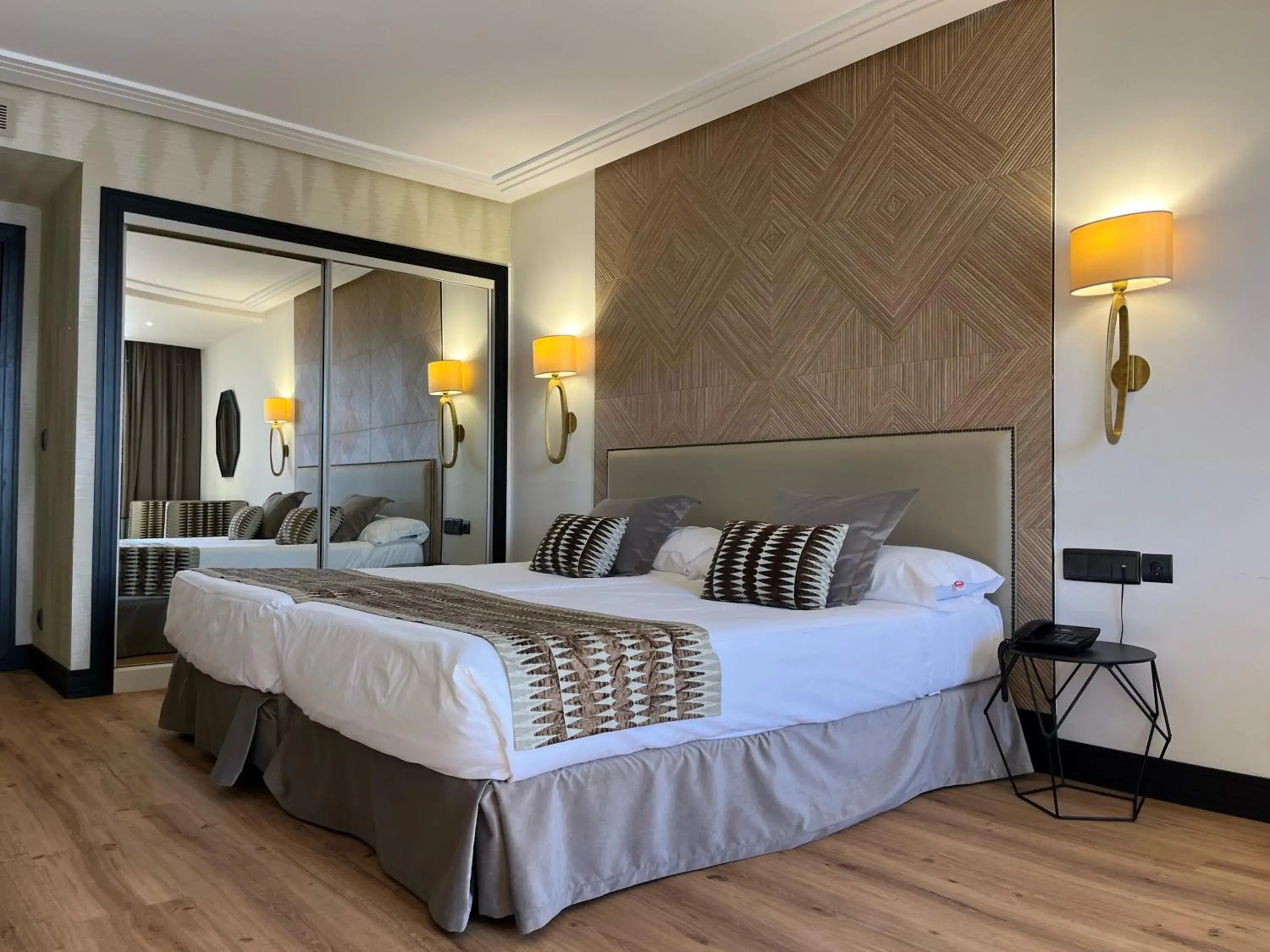 Twin Room with Sea View in Hotel Bahía Twin Room with Sea View in Hotel Bahía