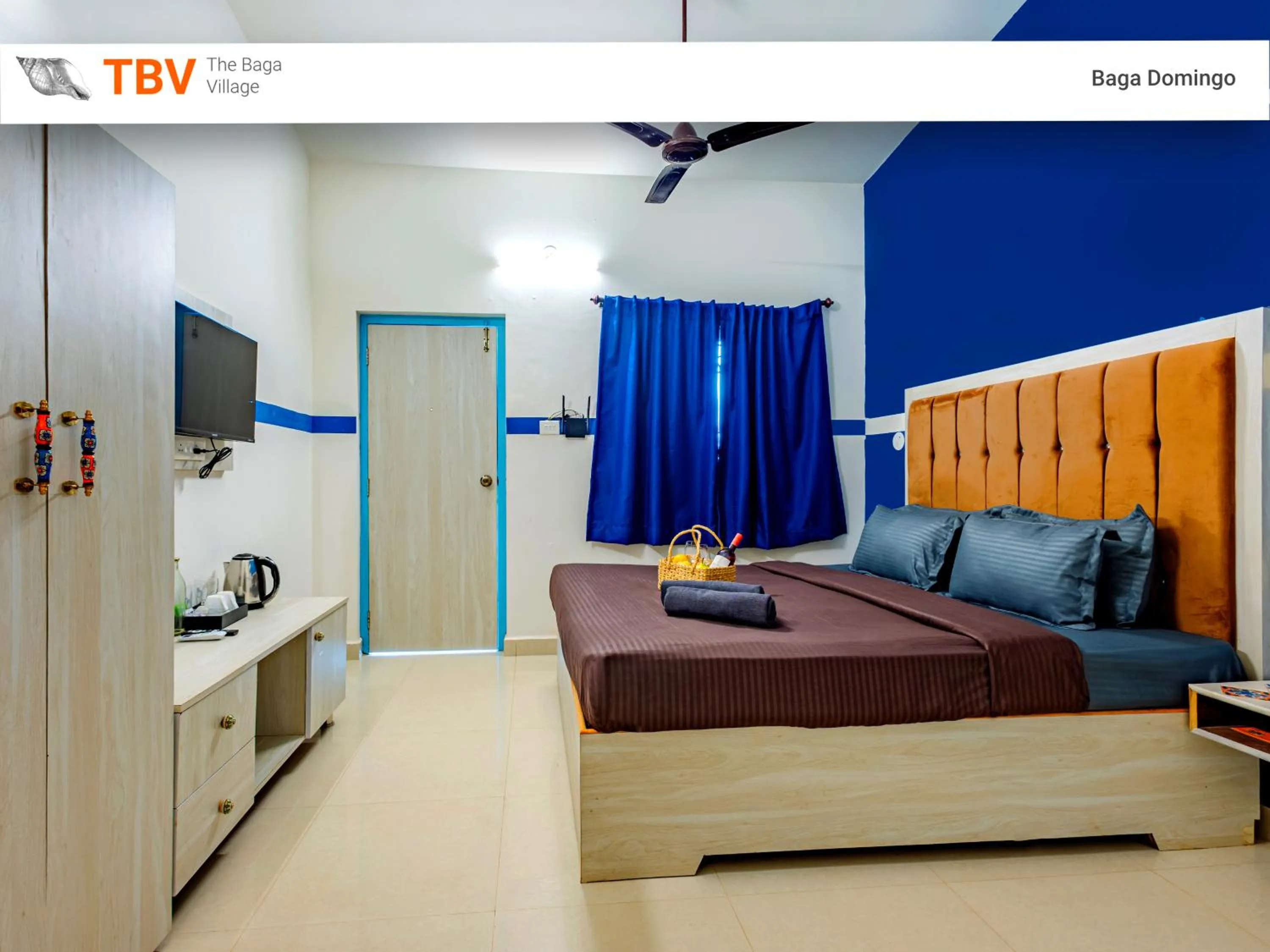 Bed in The Baga Domingo's- 50 Mtrs From the Baga Beach