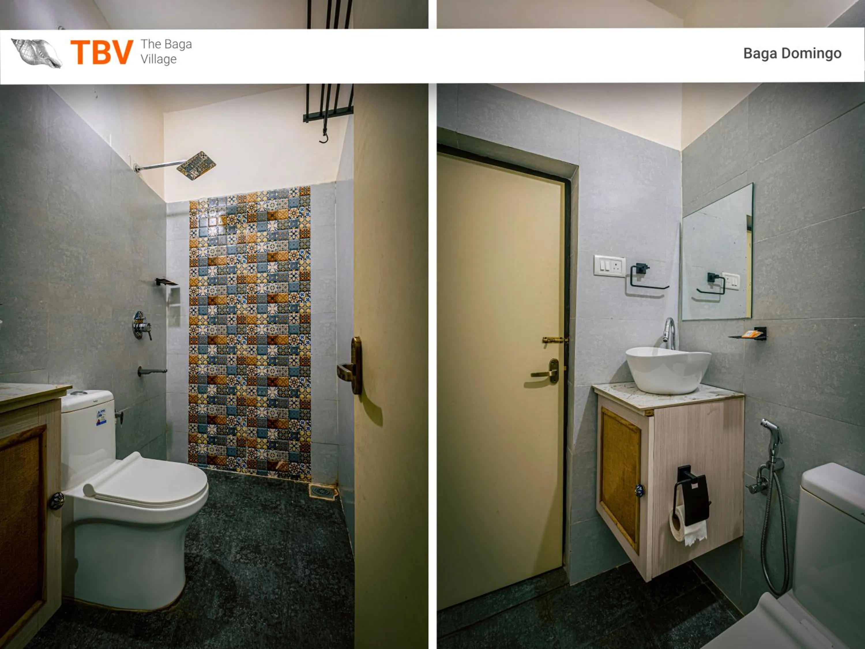 Shower in The Baga Domingo's- 50 Mtrs From the Baga Beach