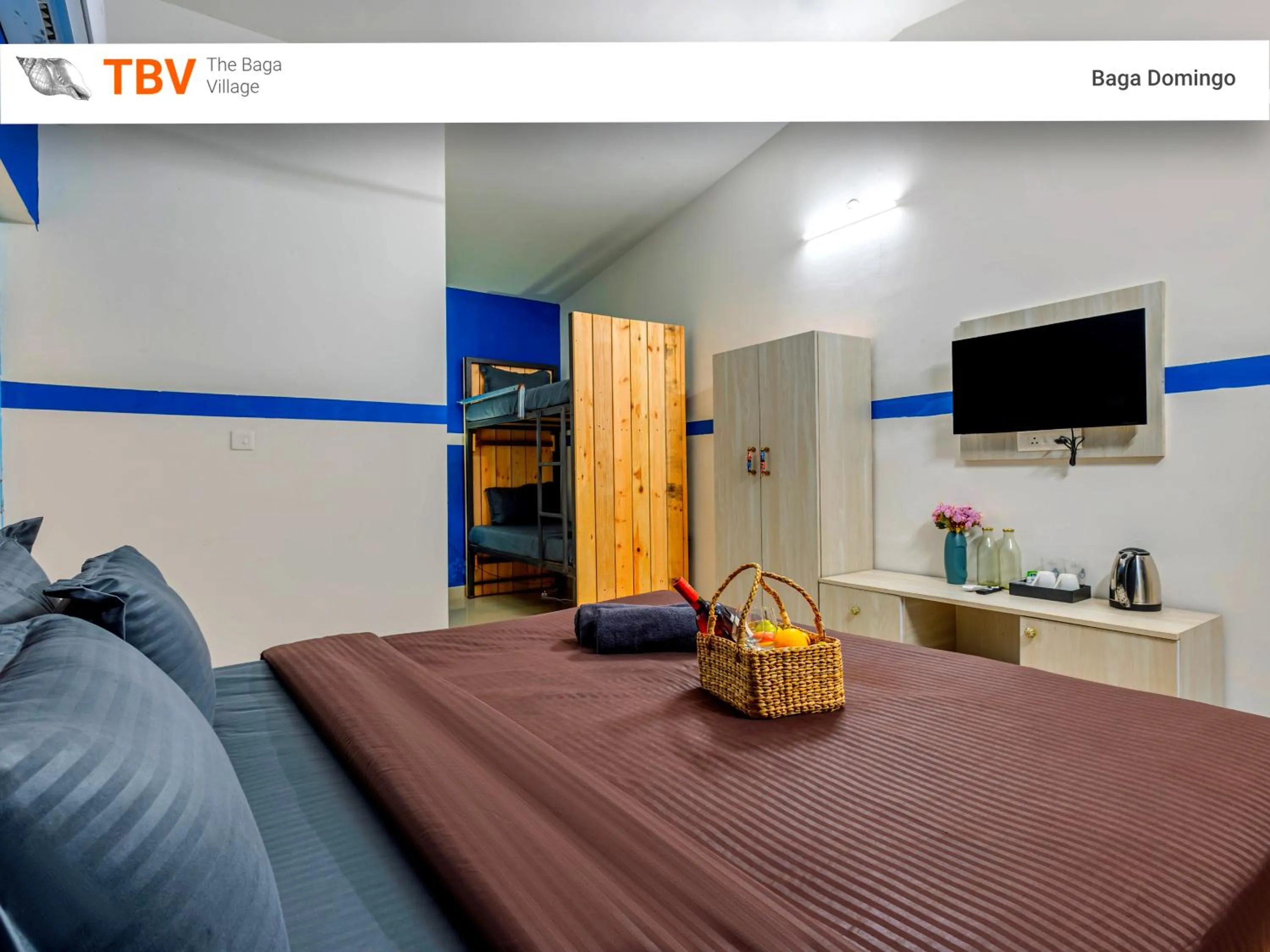 Bed in The Baga Domingo's- 50 Mtrs From the Baga Beach