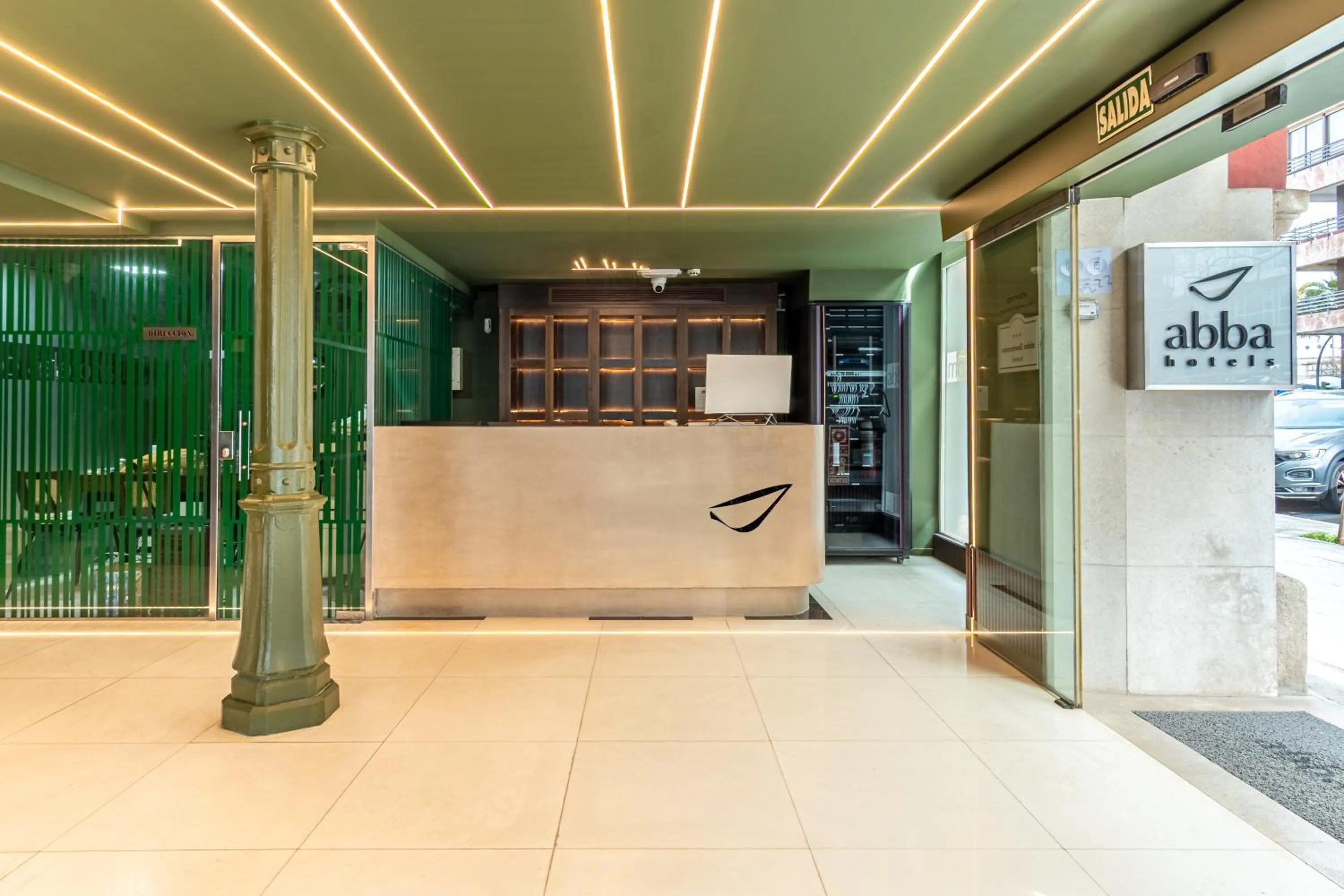 Lobby or reception in Abba Santander