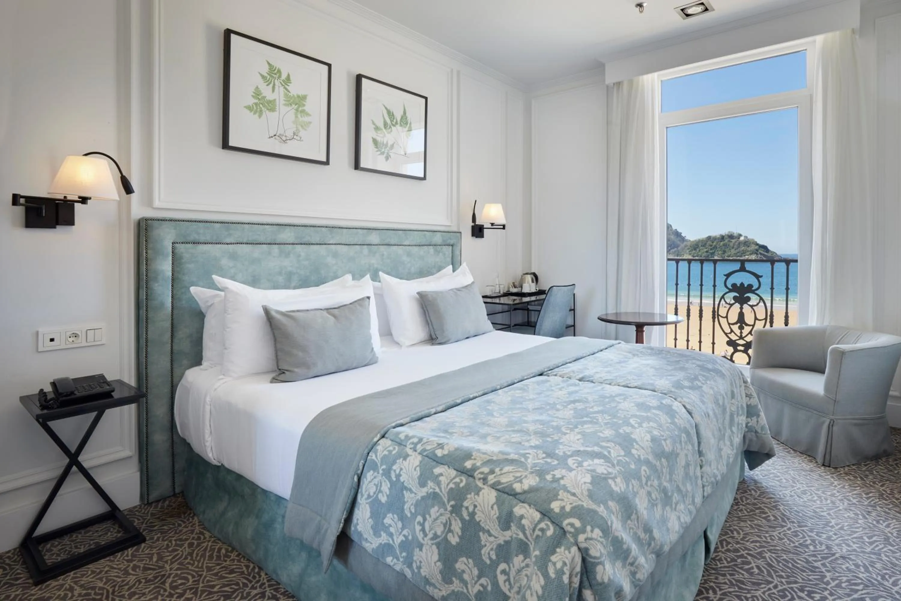 Bed in Hotel de Londres y de Inglaterra