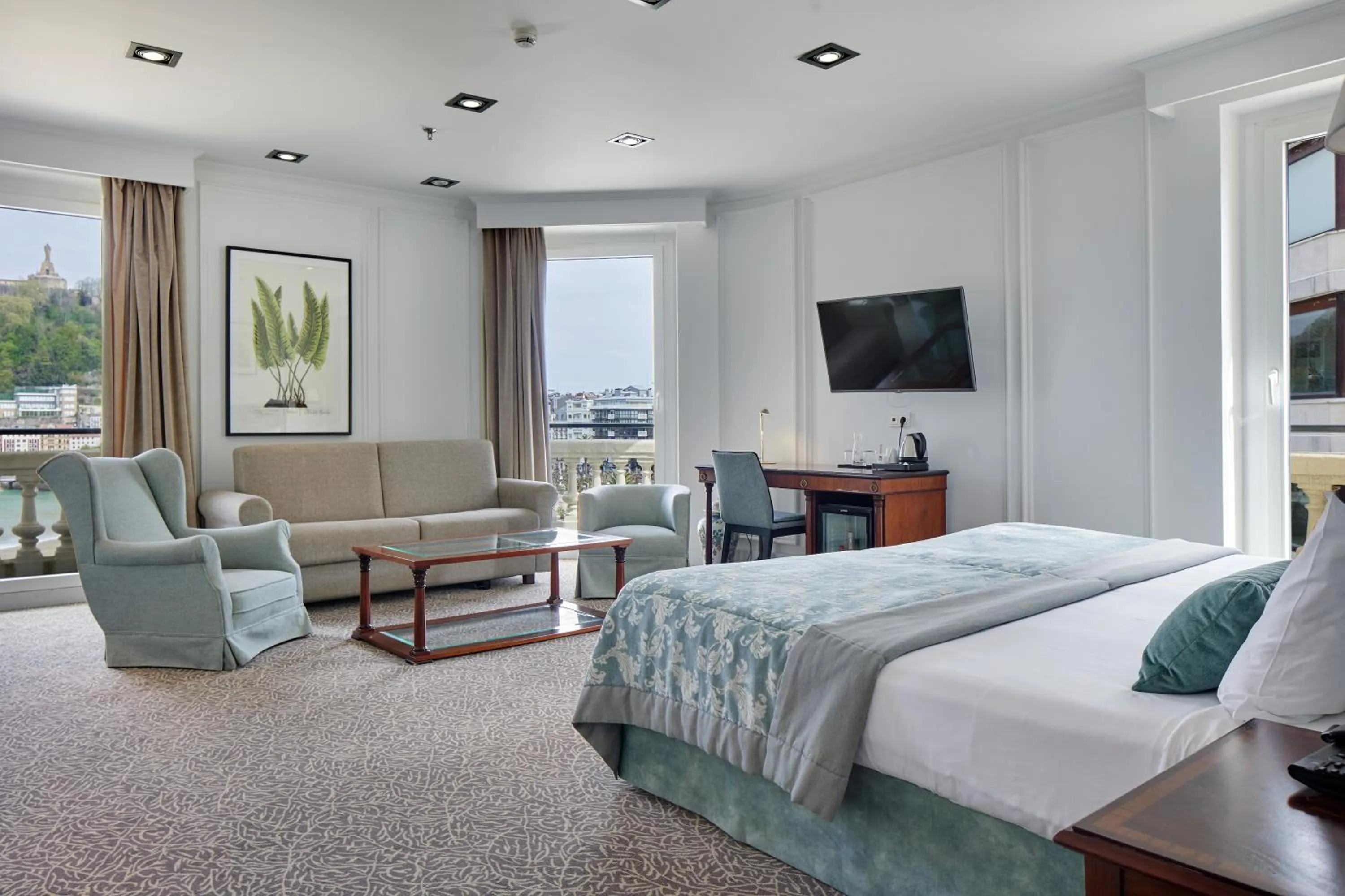 Bed in Hotel de Londres y de Inglaterra