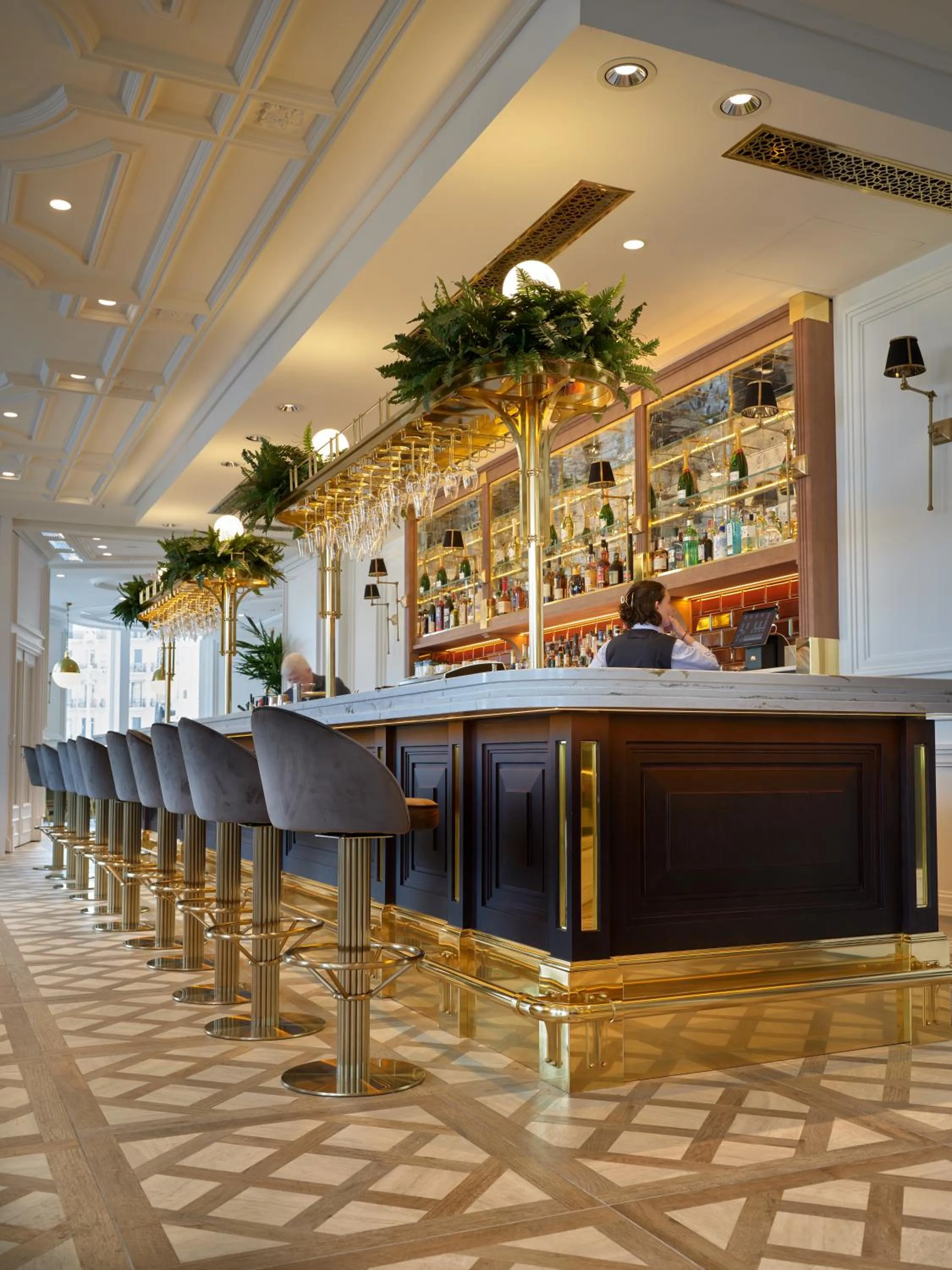 Lounge or bar in Hotel de Londres y de Inglaterra