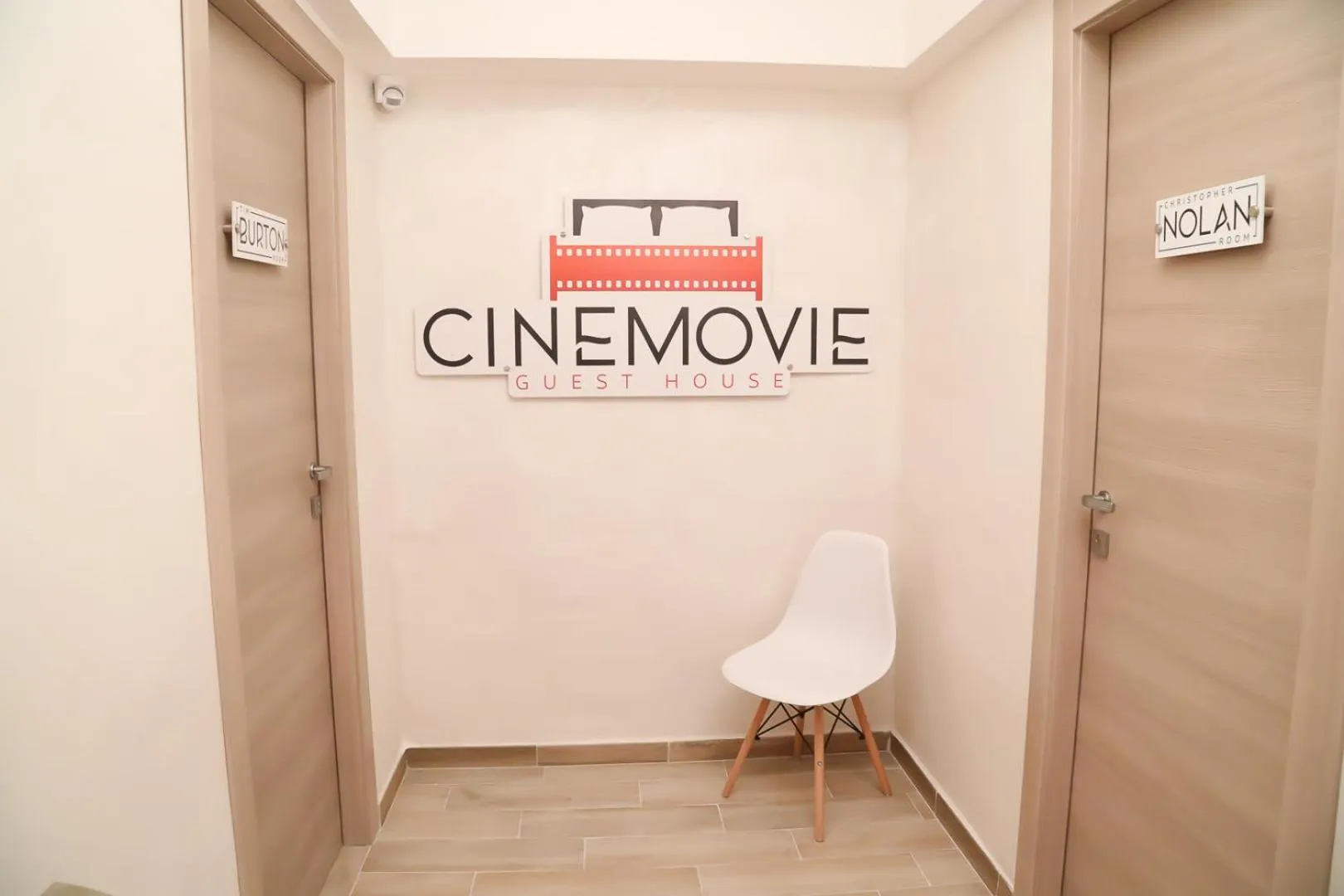 Logo/Certificate/Sign in Cinemovie Guesthouse