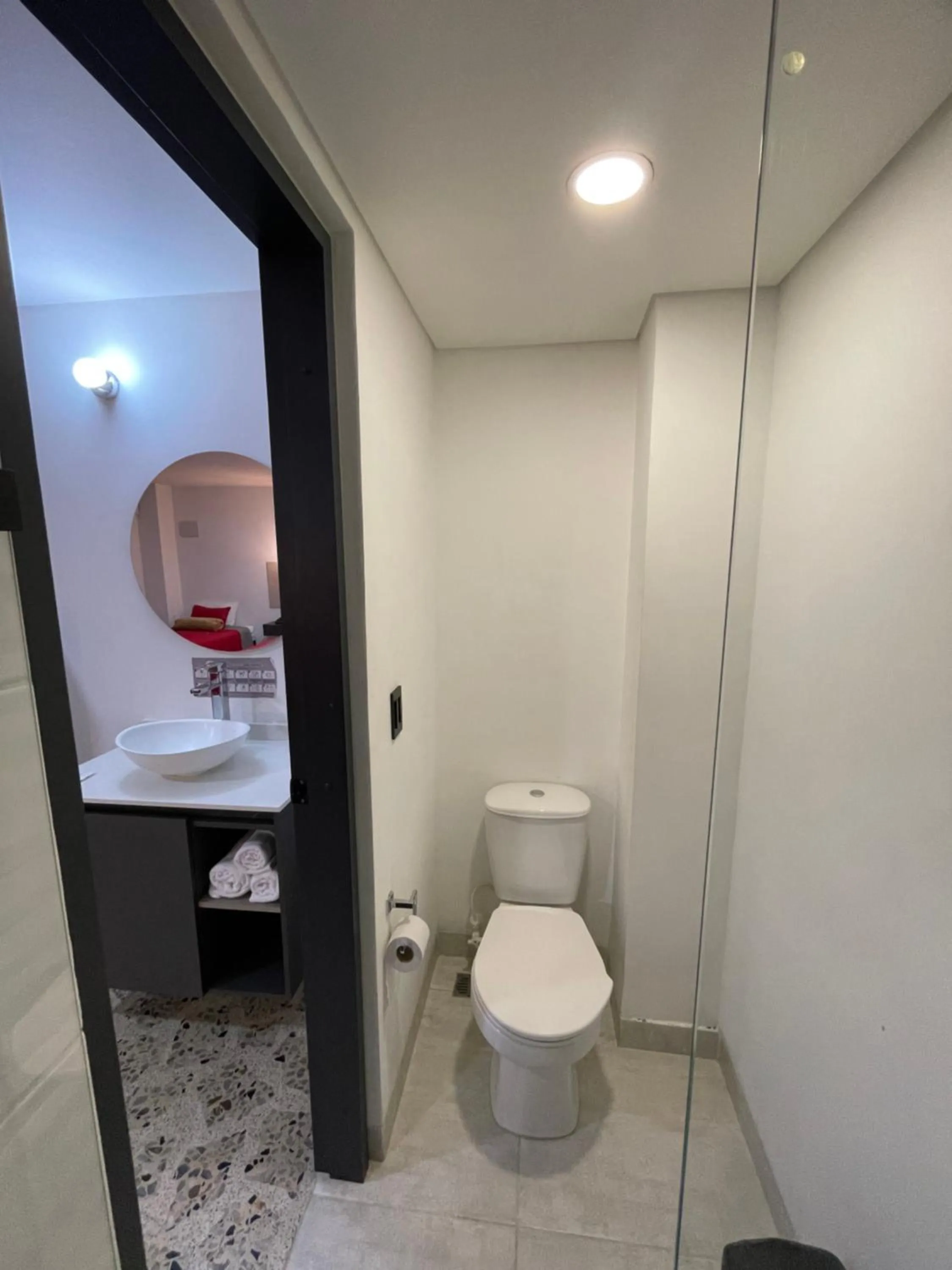 Bathroom in Hotel Ofix