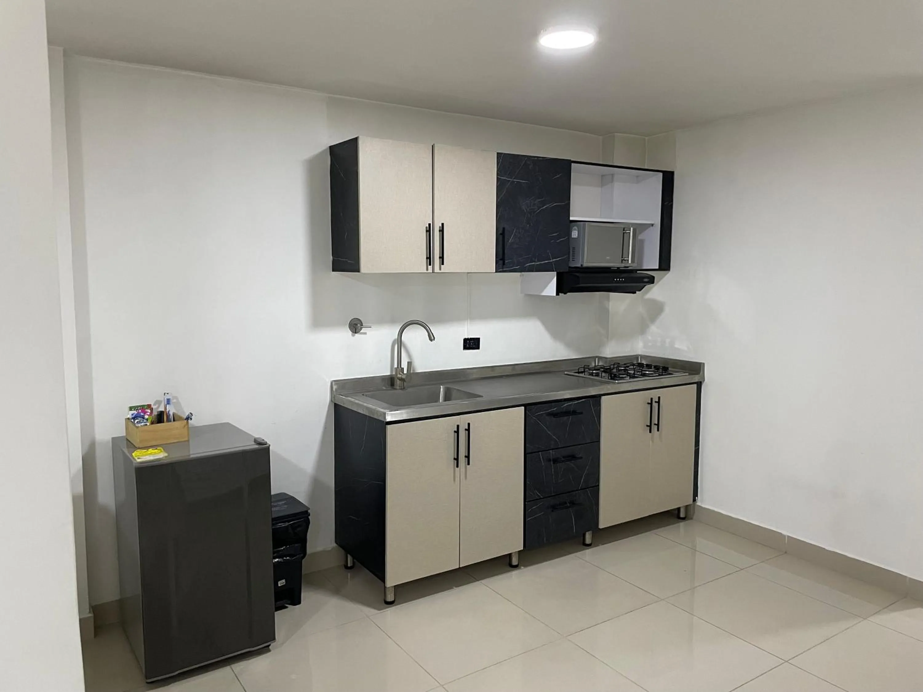 Kitchen or kitchenette in Hotel Ofix