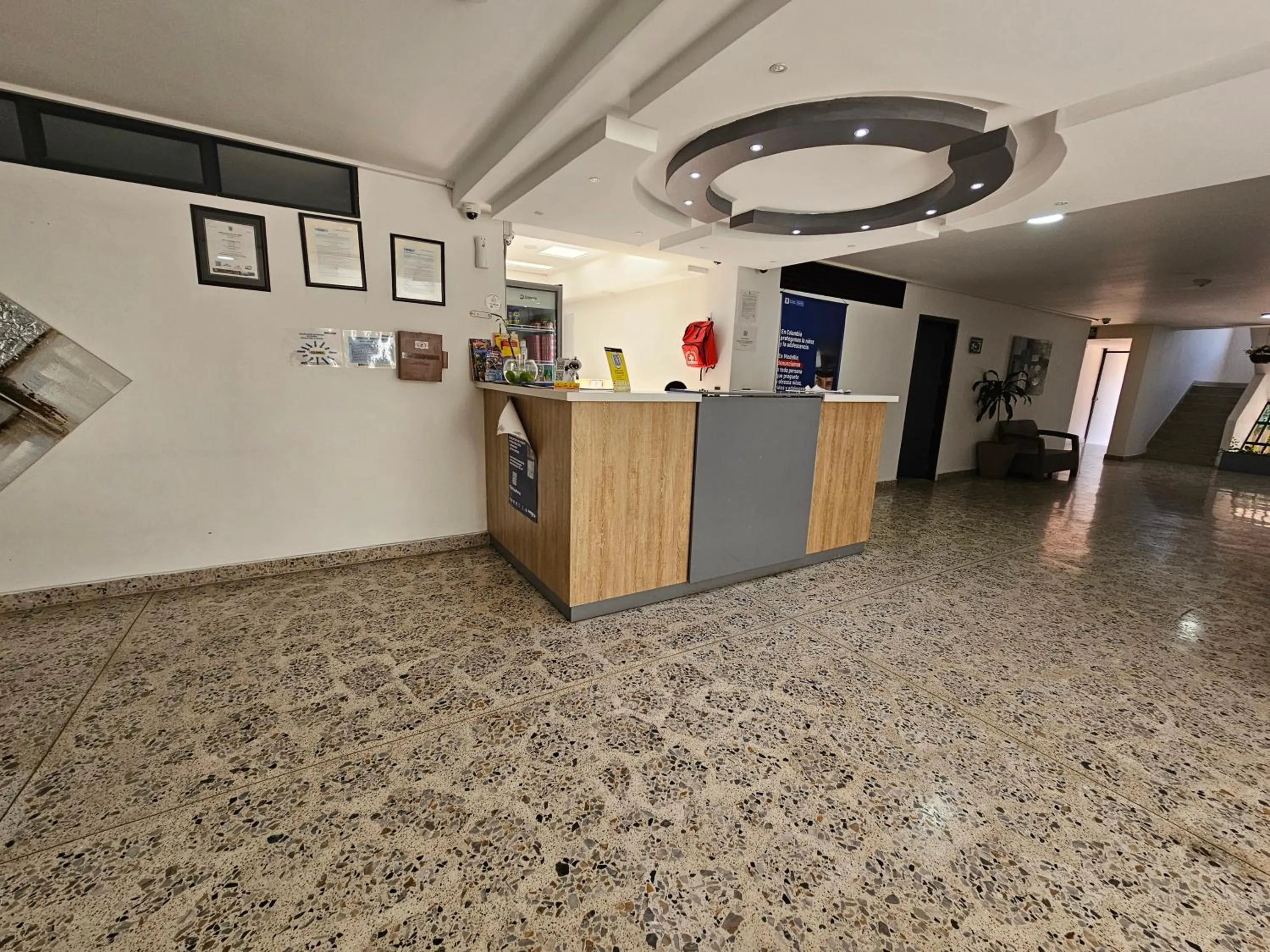 Lobby or reception in Hotel Ofix