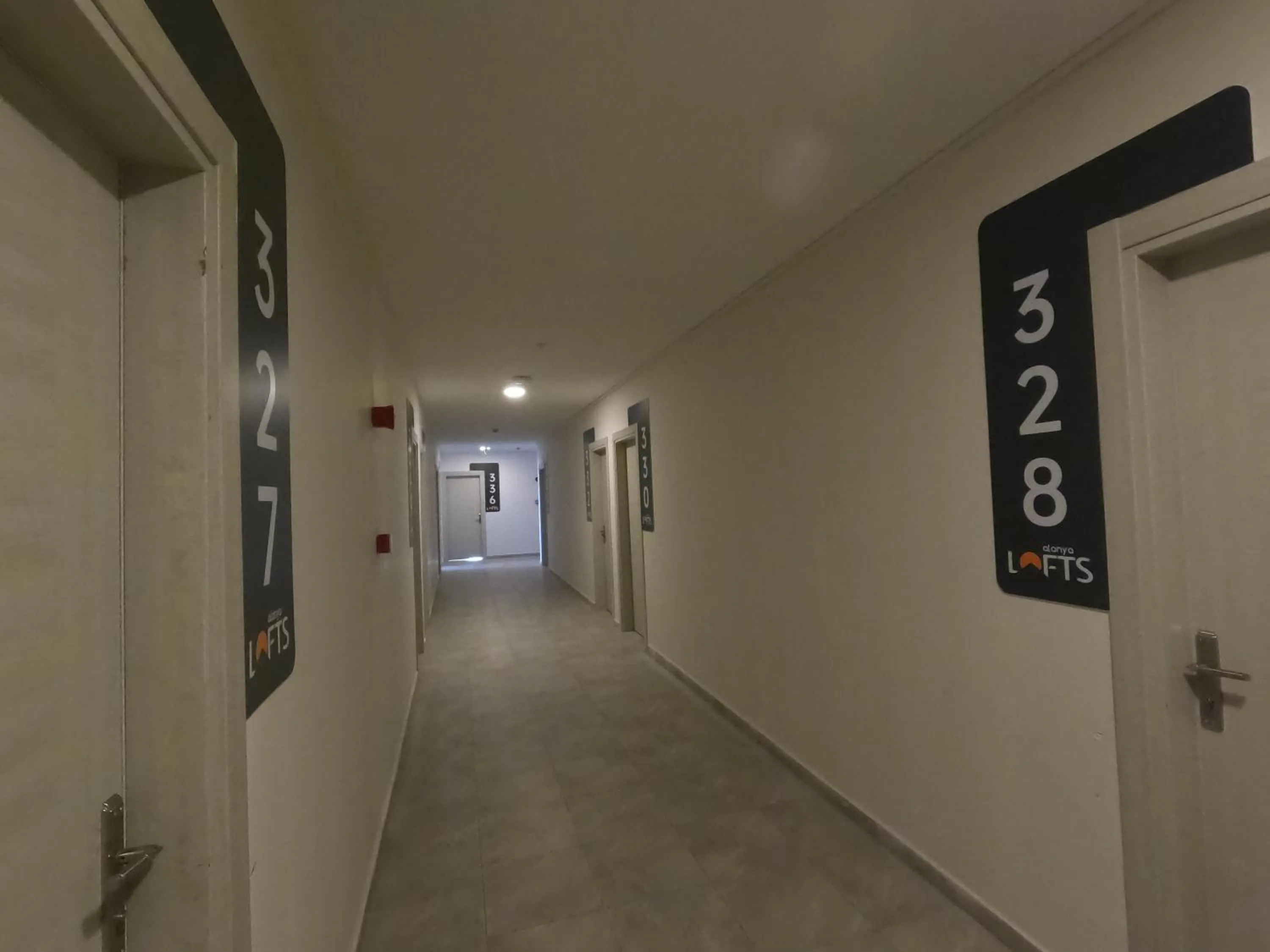 Decorative detail in Lofts Alanya Luna Hotel