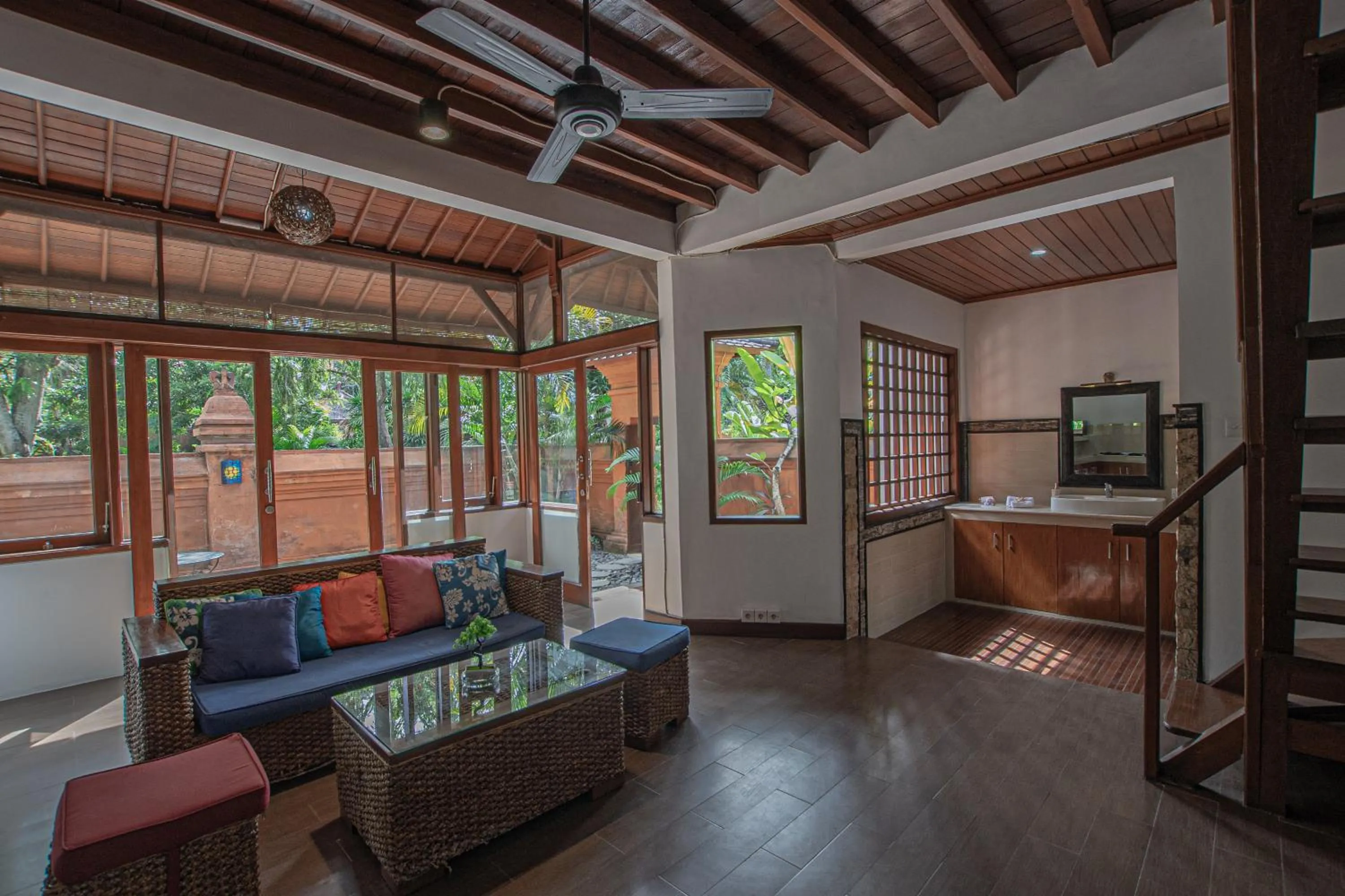 Living room in Panorama Cottages I