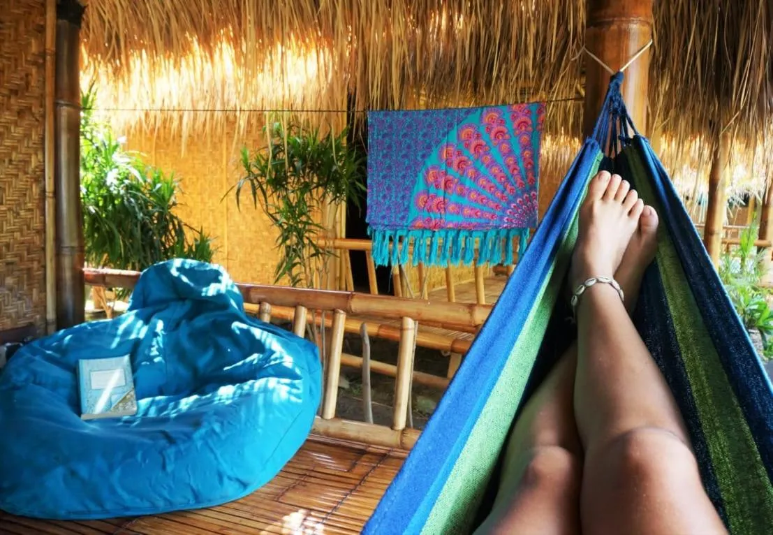 Balcony/Terrace in SAME SAME Bungalows - ECO Friendly