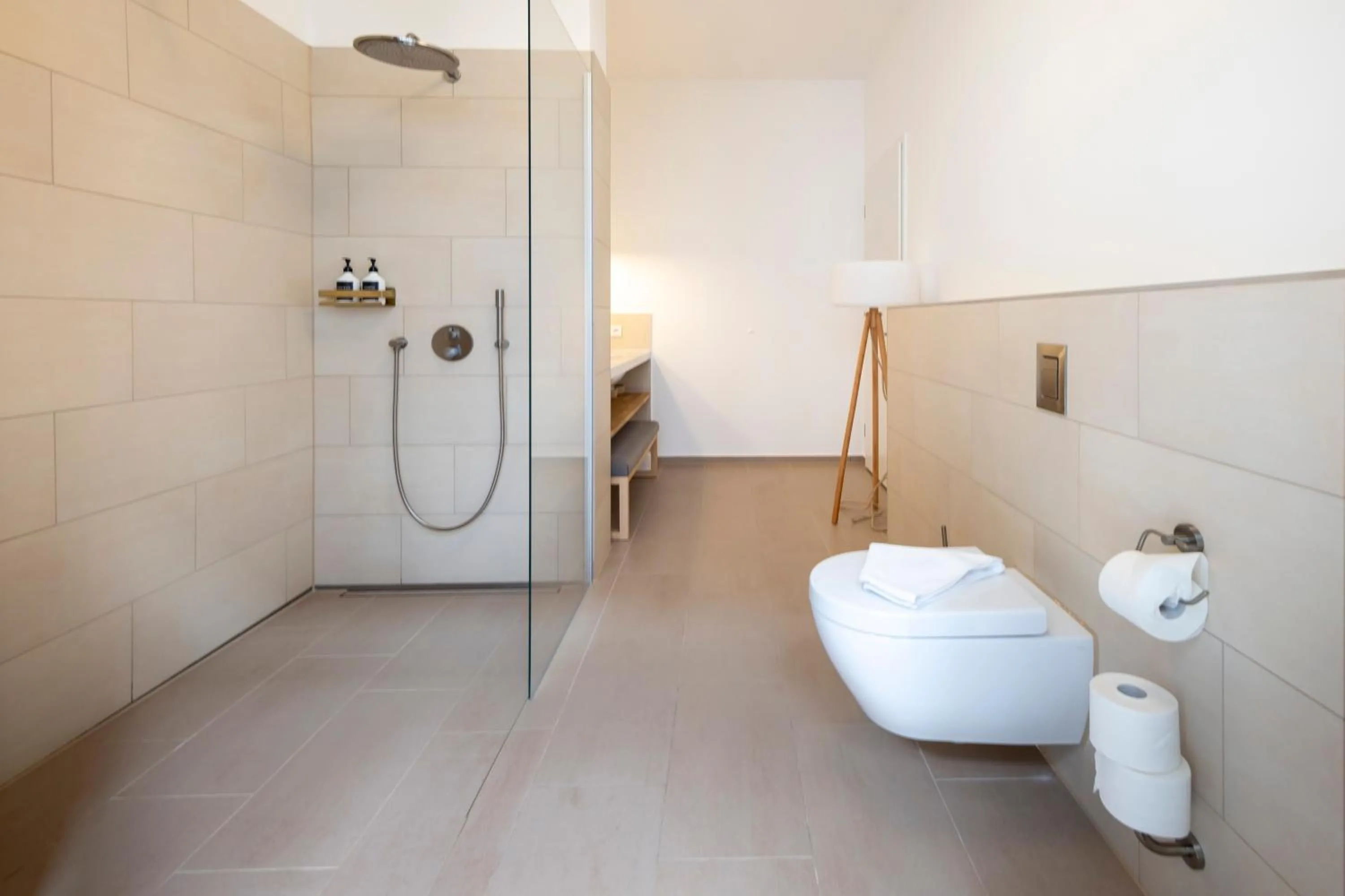 Shower in Pure Berlin Apartments - Luxury at Pure Living in City Center