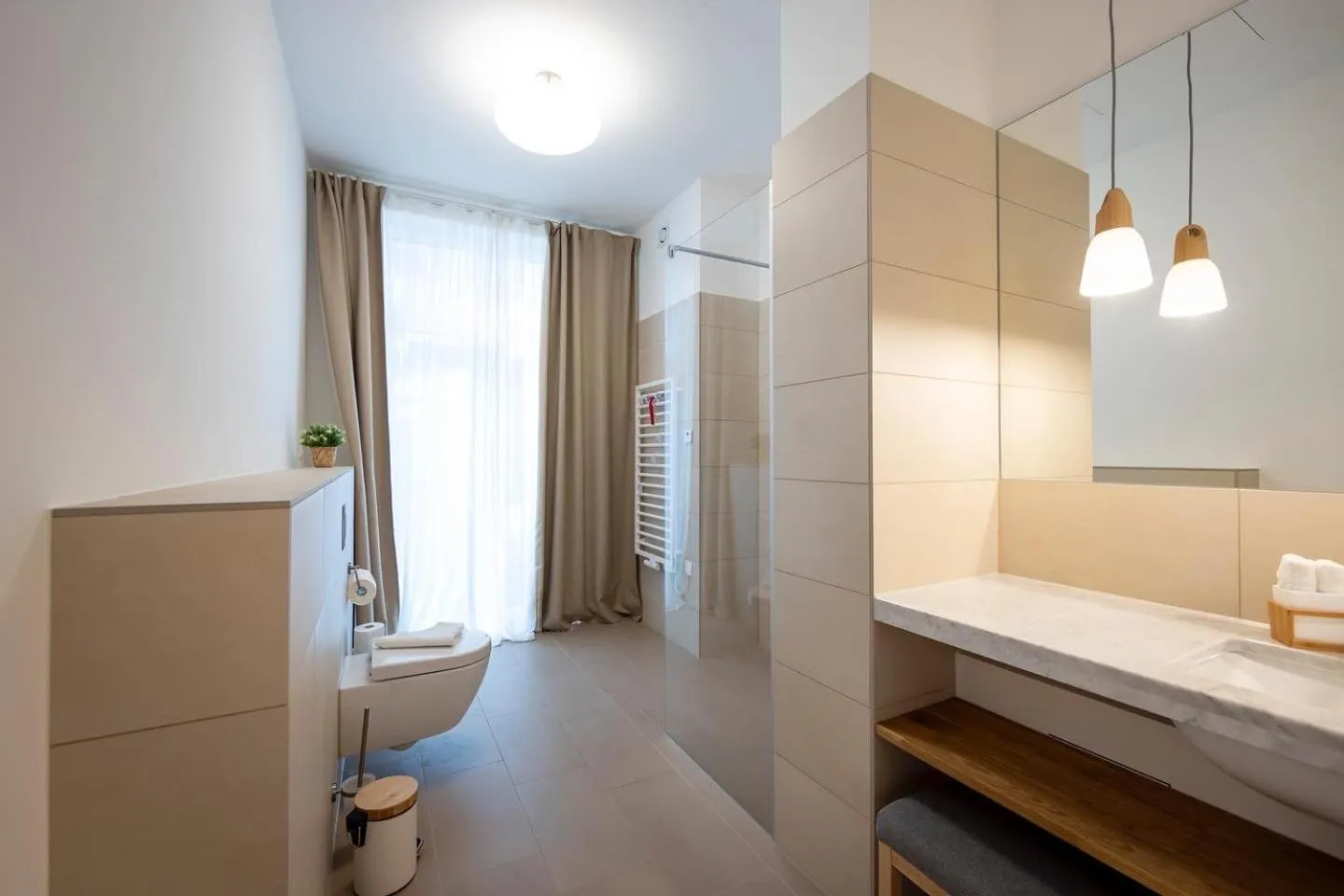 Bathroom in Pure Berlin Apartments - Luxury at Pure Living in City Center