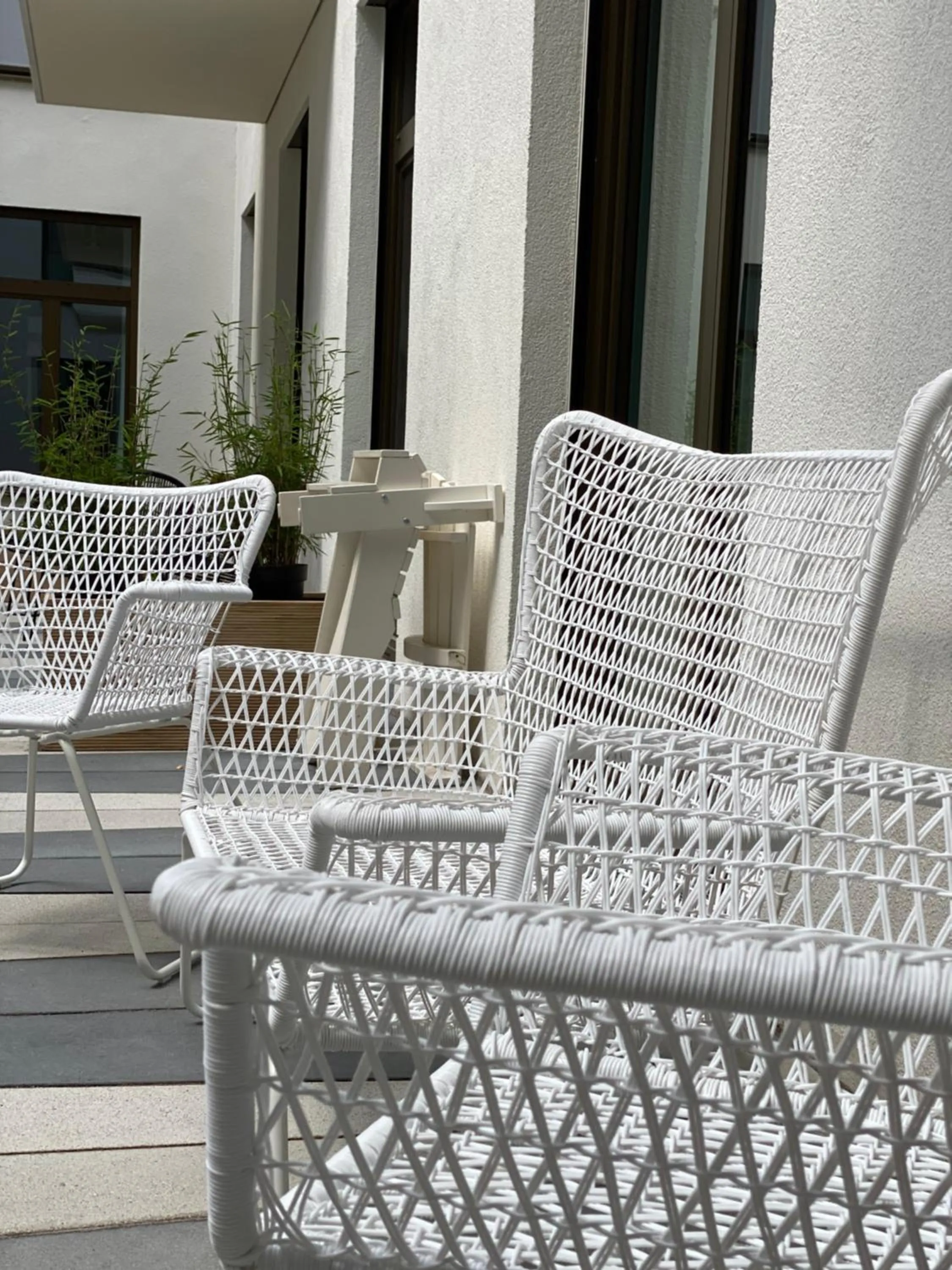 Patio in Pure Berlin Apartments - Luxury at Pure Living in City Center