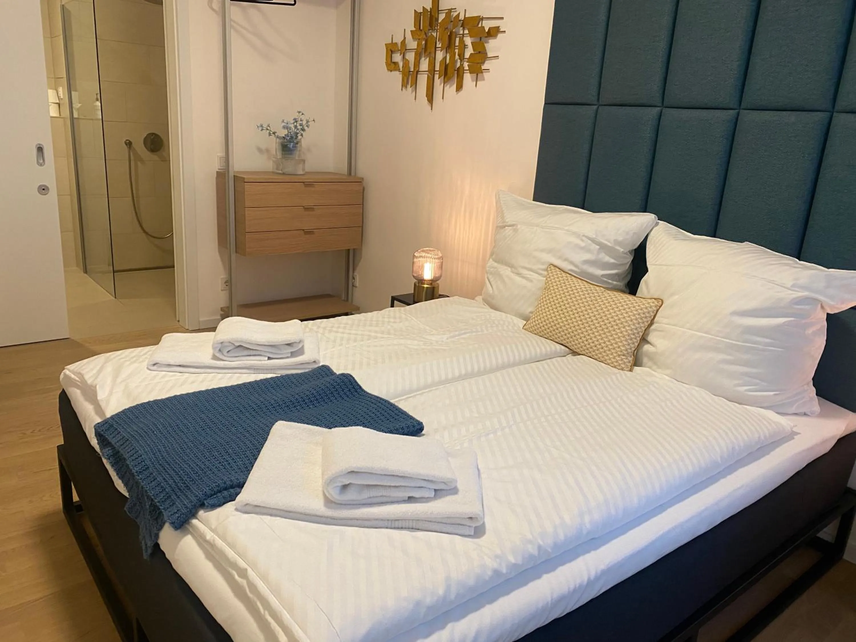 Bed in Pure Berlin Apartments - Luxury at Pure Living in City Center