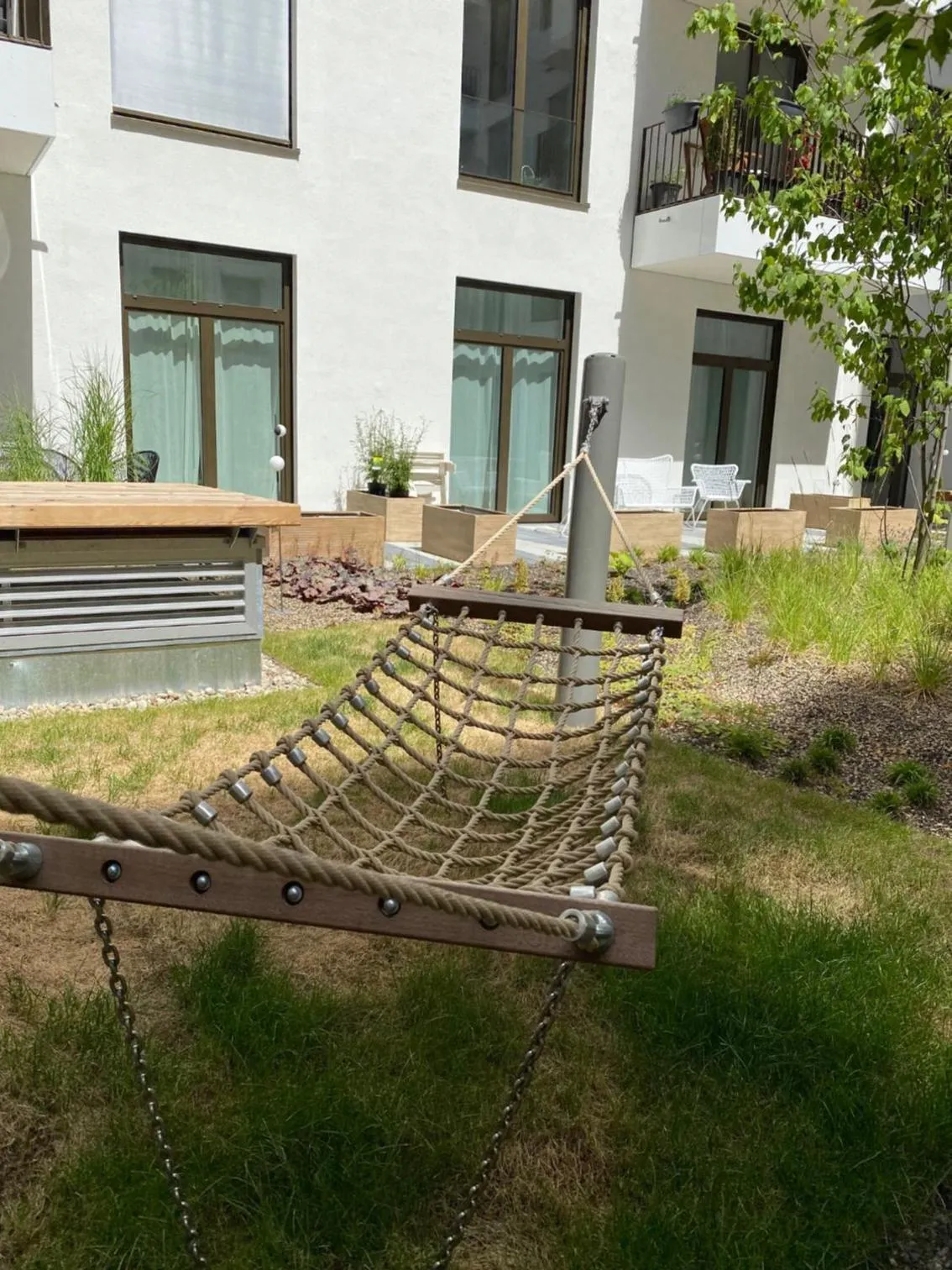 Patio in Pure Berlin Apartments - Luxury at Pure Living in City Center