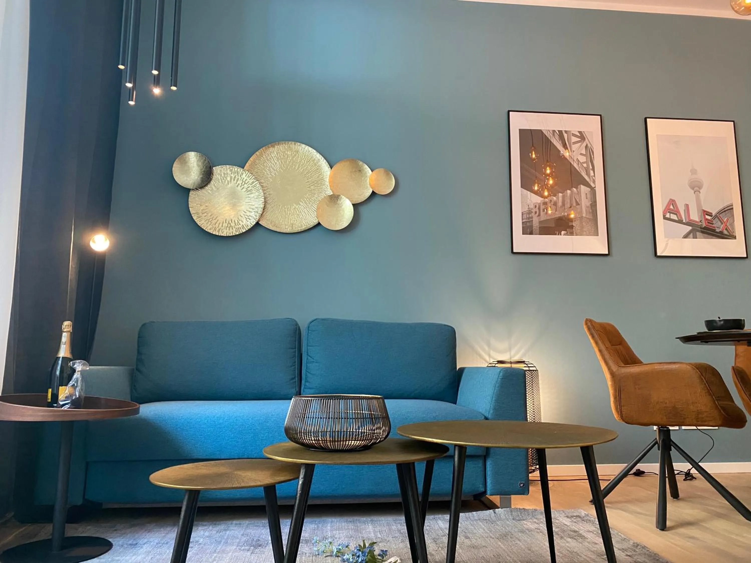 Living room in Pure Berlin Apartments - Luxury at Pure Living in City Center