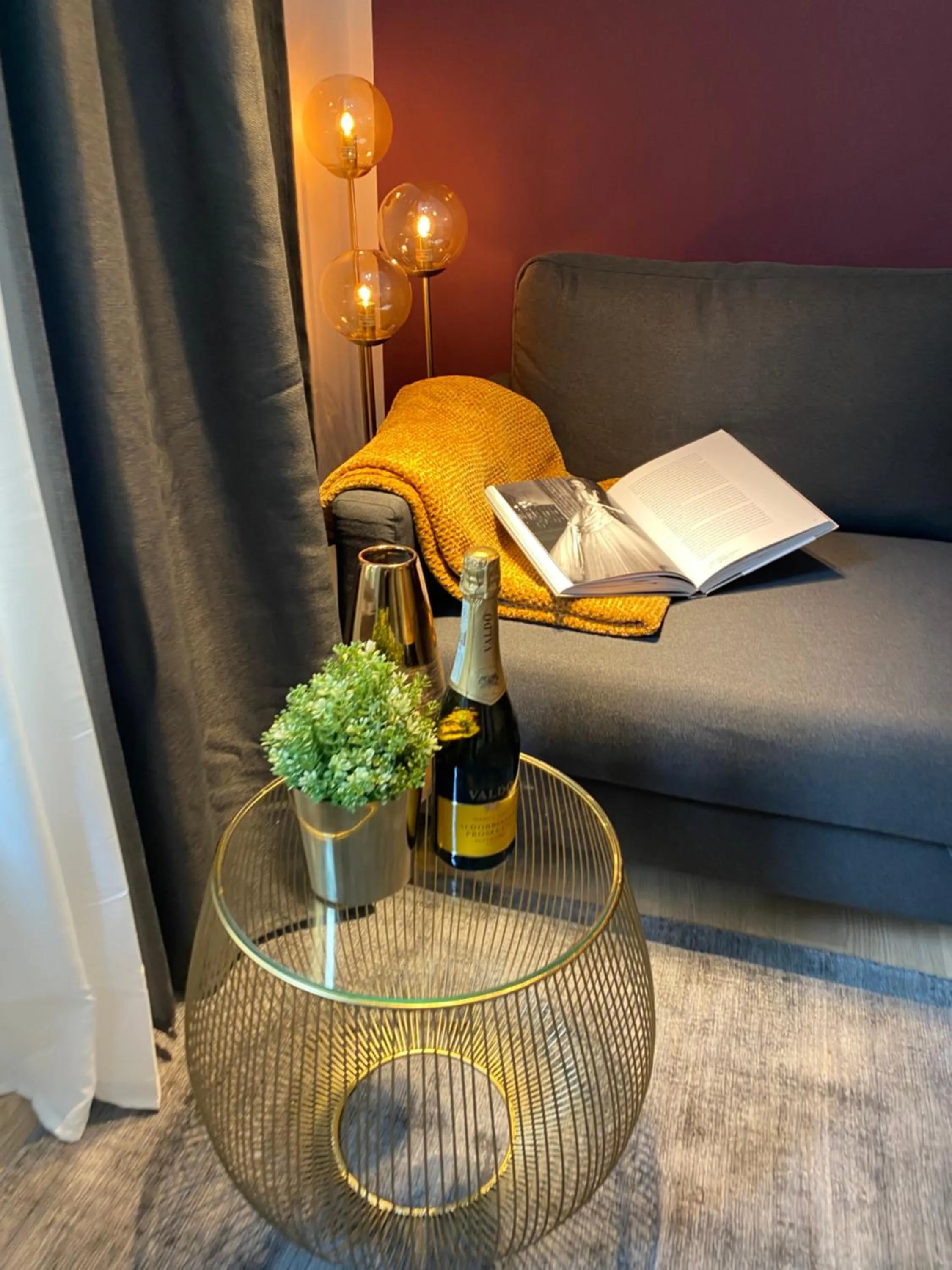 Living room in Pure Berlin Apartments - Luxury at Pure Living in City Center