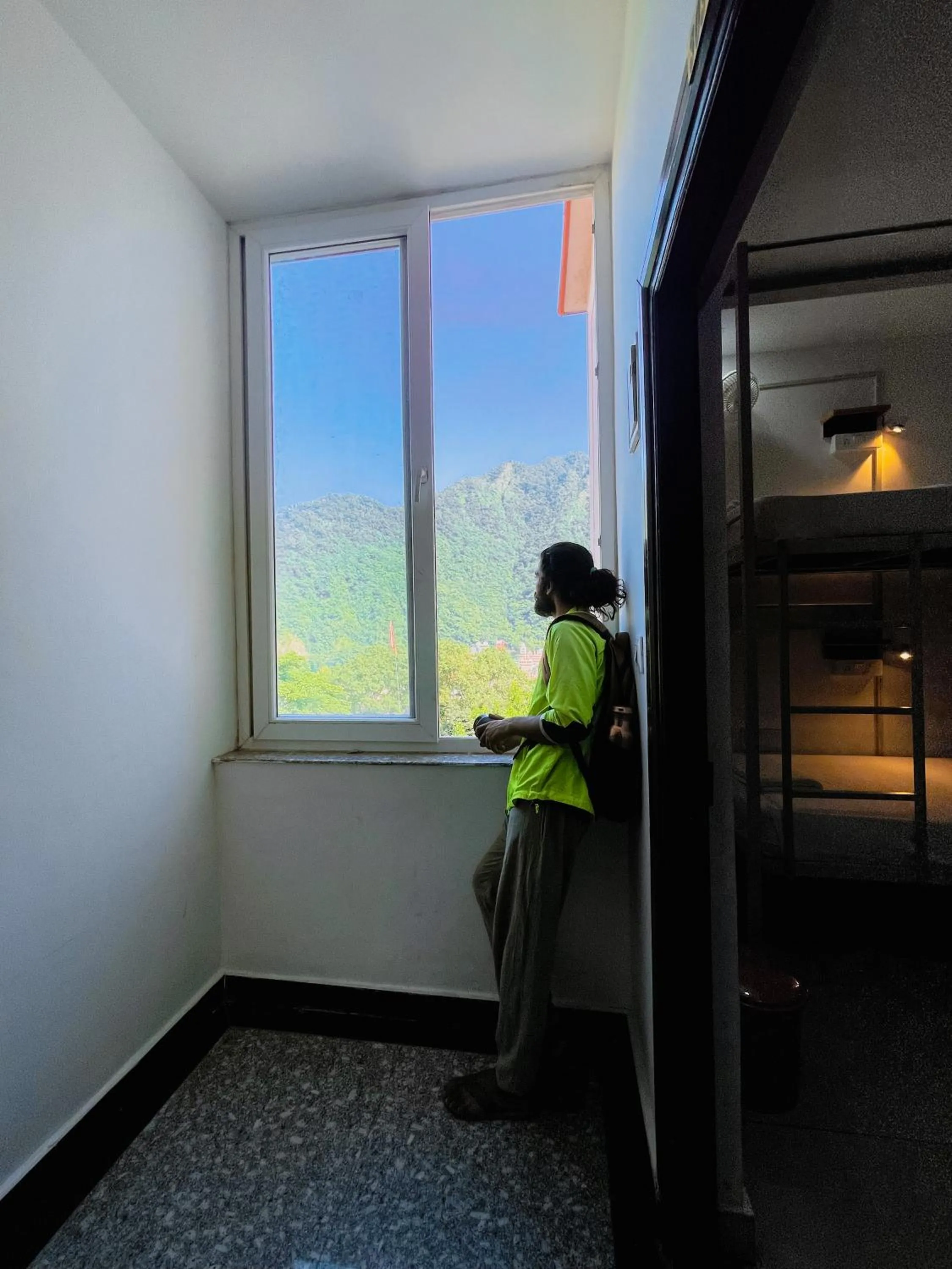 People in Blue River Hostel, Rishikesh