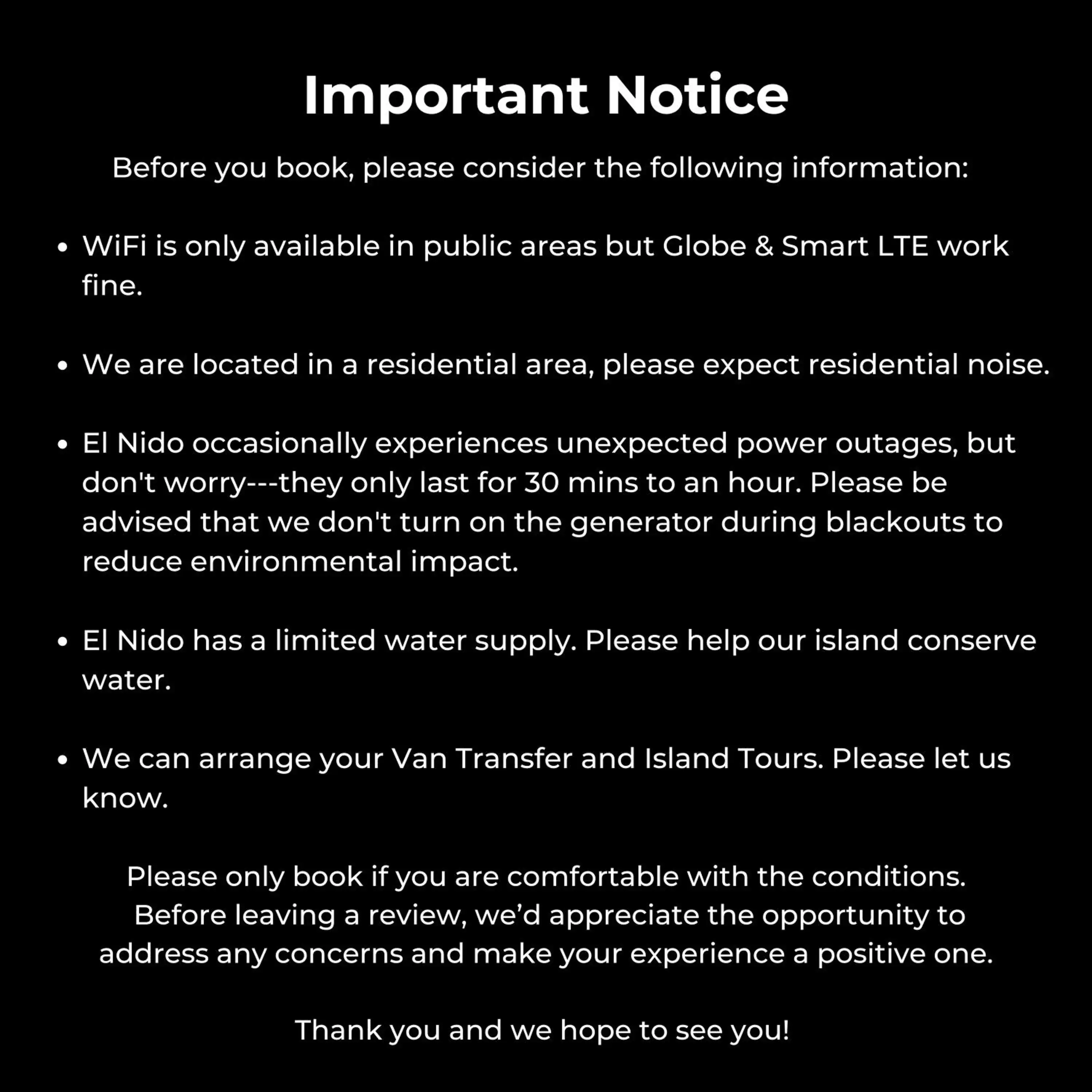 Double Room with Mountain View in Hanna's Inn, El Nido Double Room with Mountain View in Hanna's Inn, El Nido