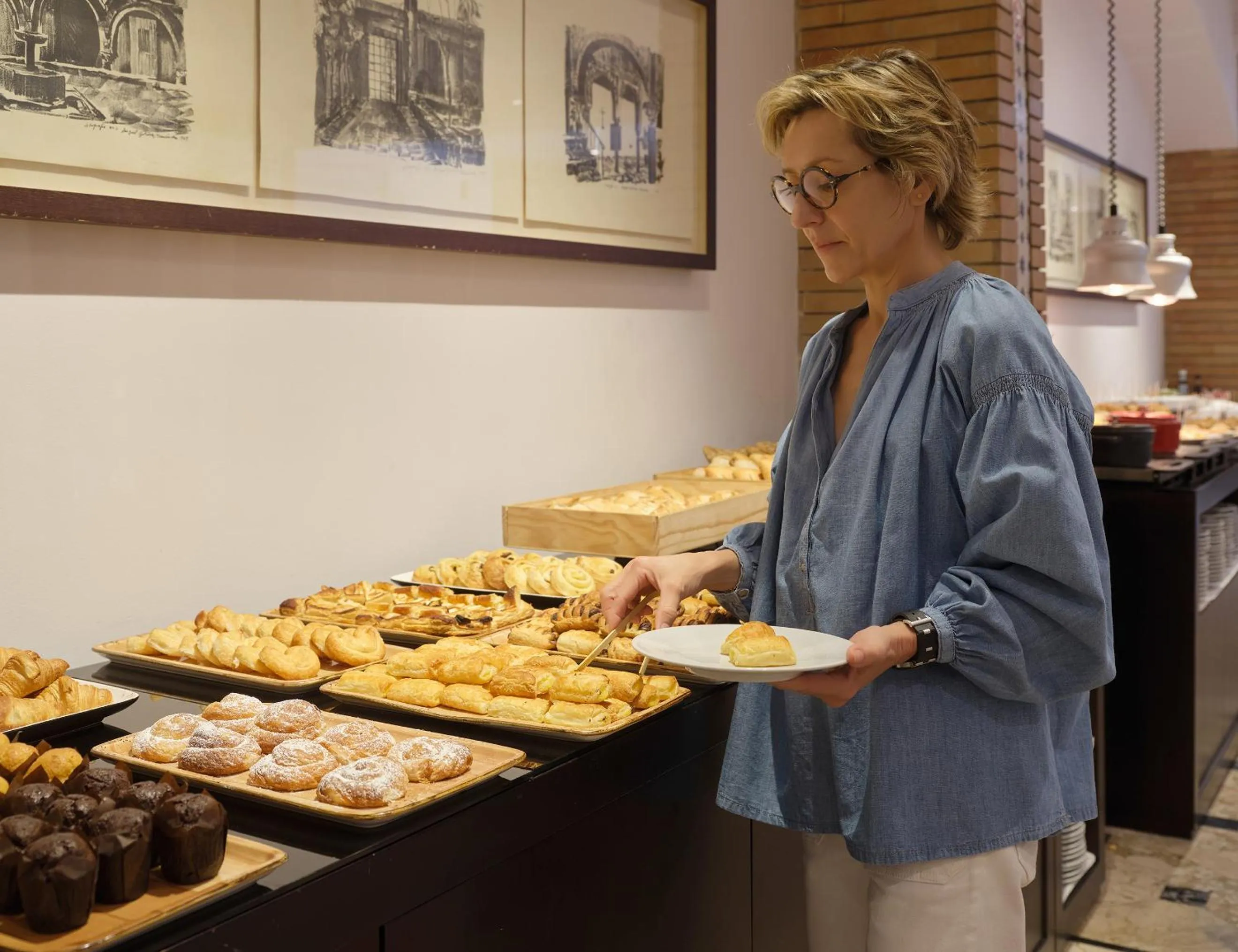 Buffet breakfast in Hotel Fernando III