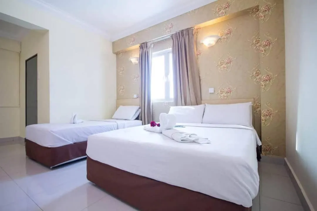 Bed in Hotel Sea Princess