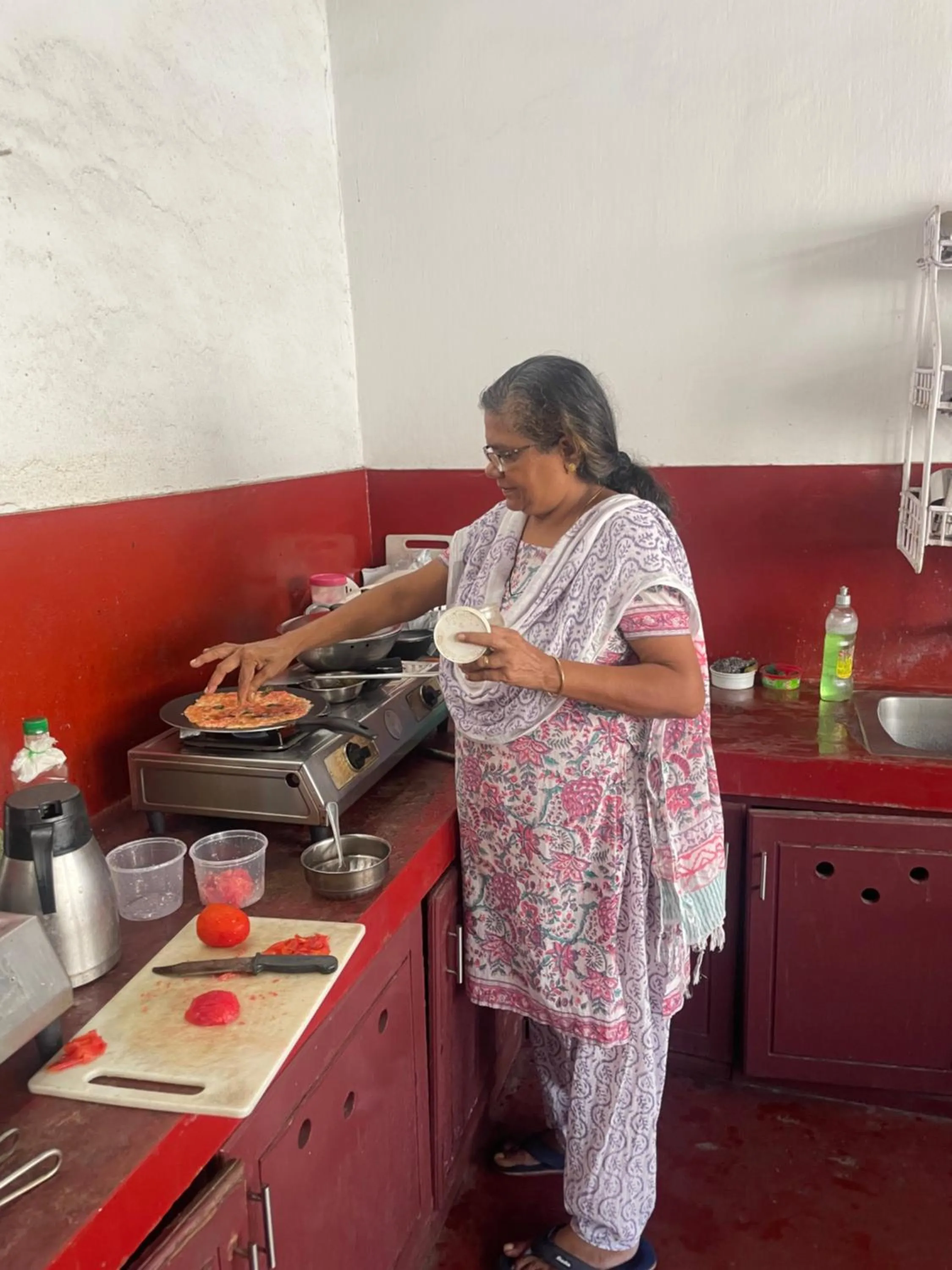 People in Walton's Homestay, Fort Cochin