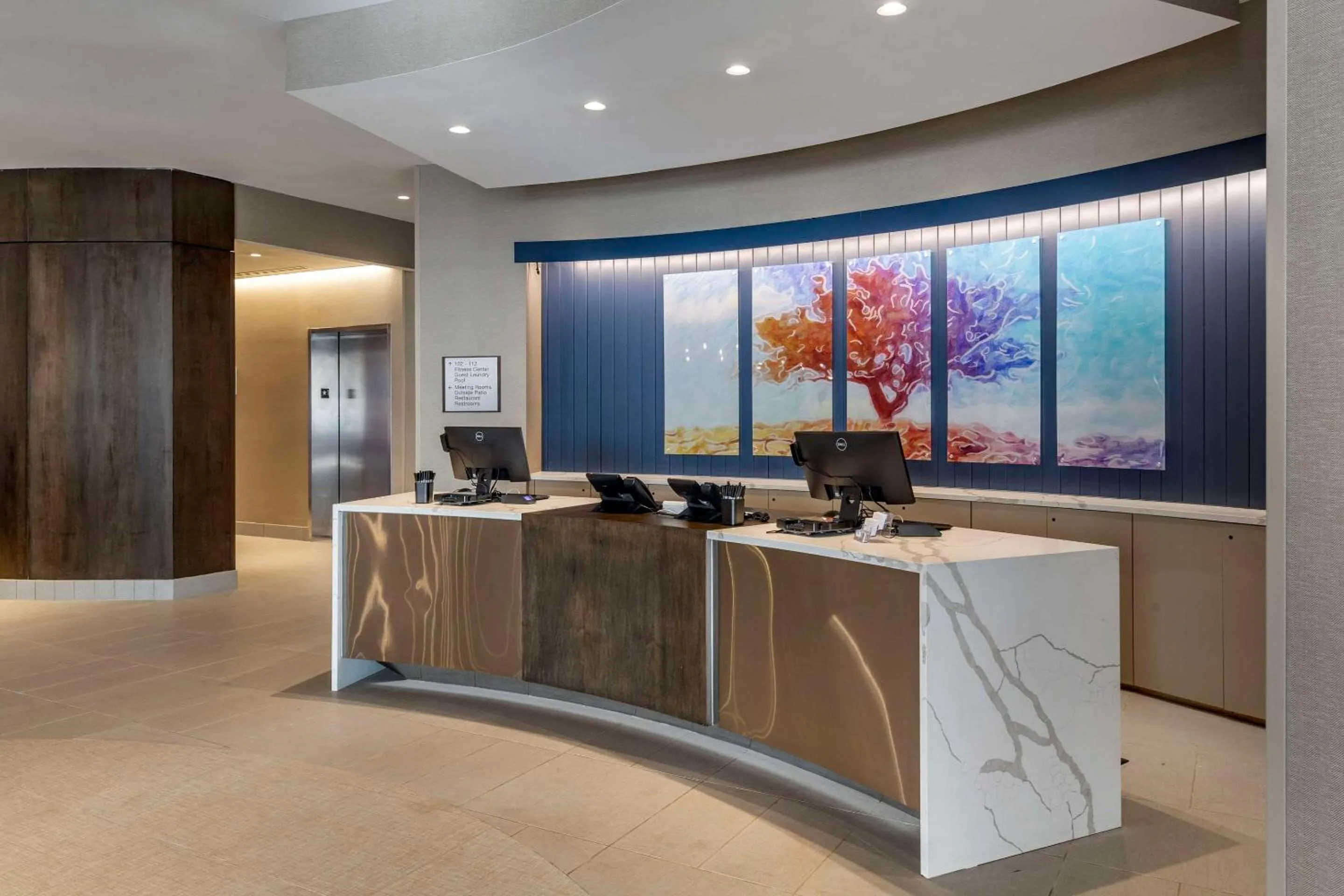 Lobby or reception in Cambria Hotel Manchester South Windsor