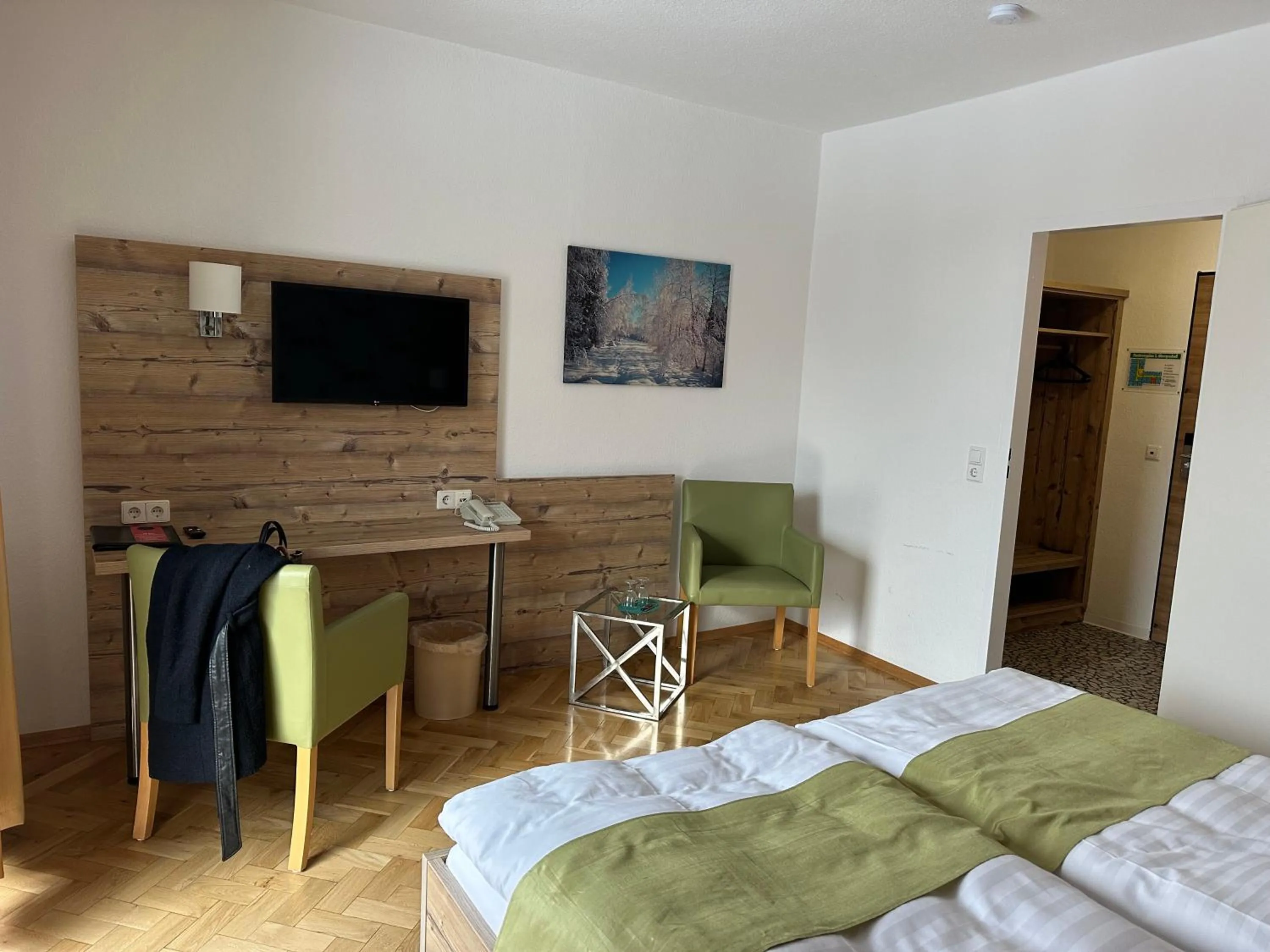 Bed in Hotel Haus am Ahorn