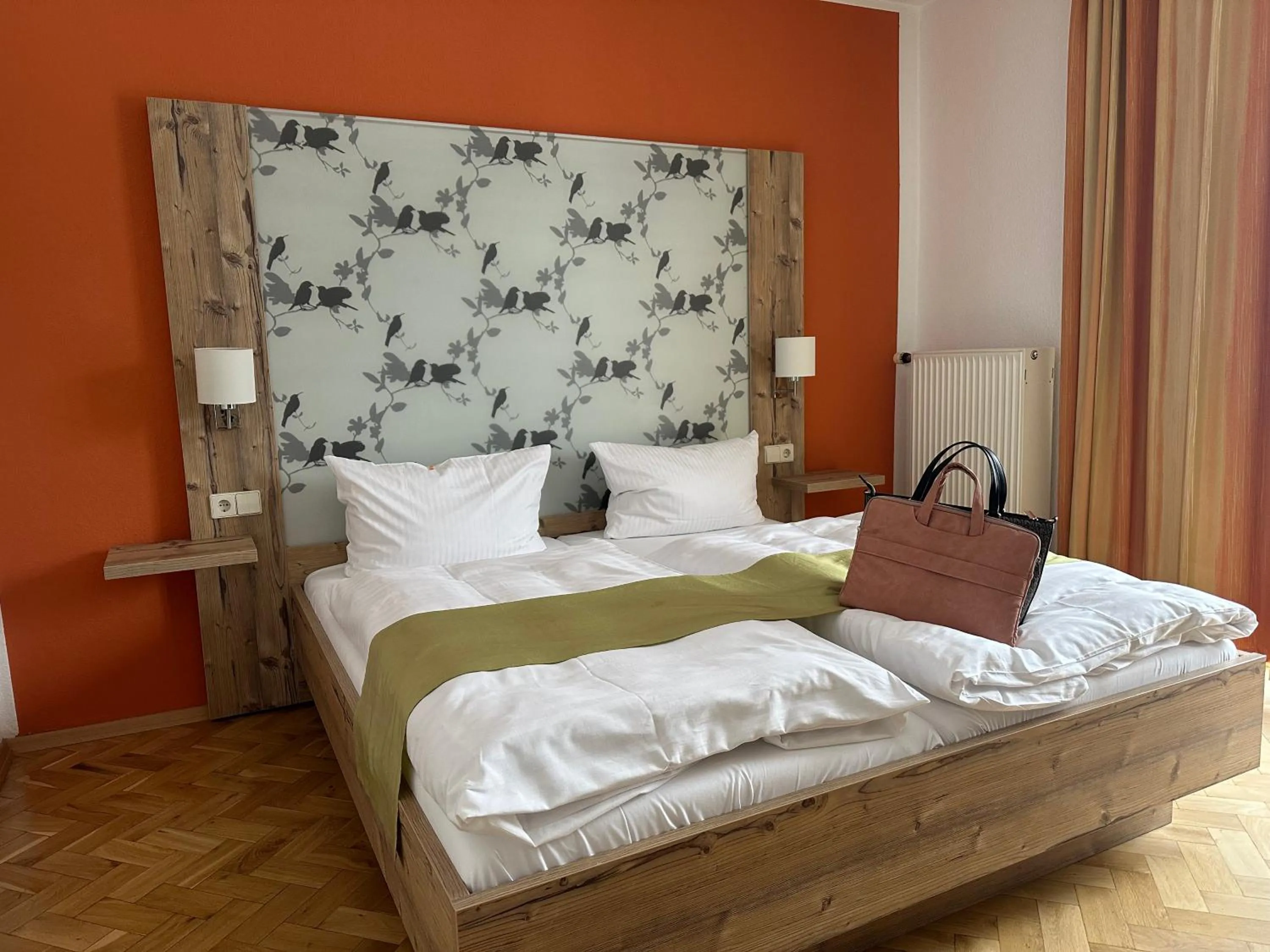 Bed in Hotel Haus am Ahorn