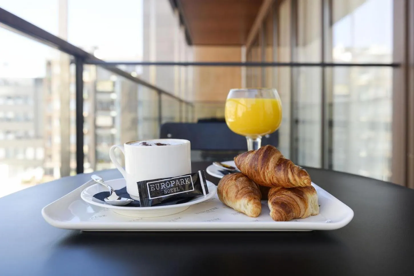 Inner courtyard view in Europark