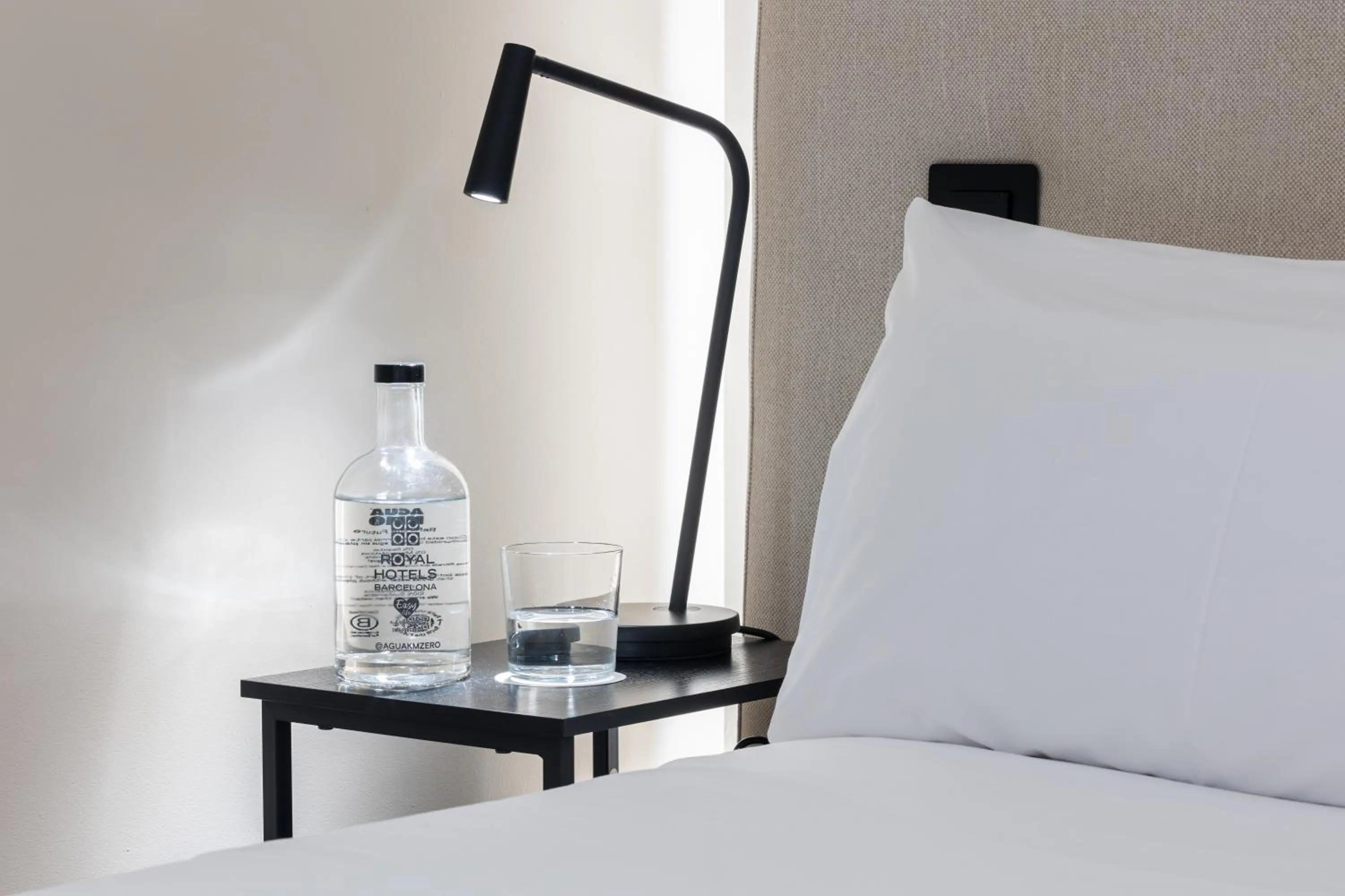 Decorative detail, Bed in Royal Ramblas