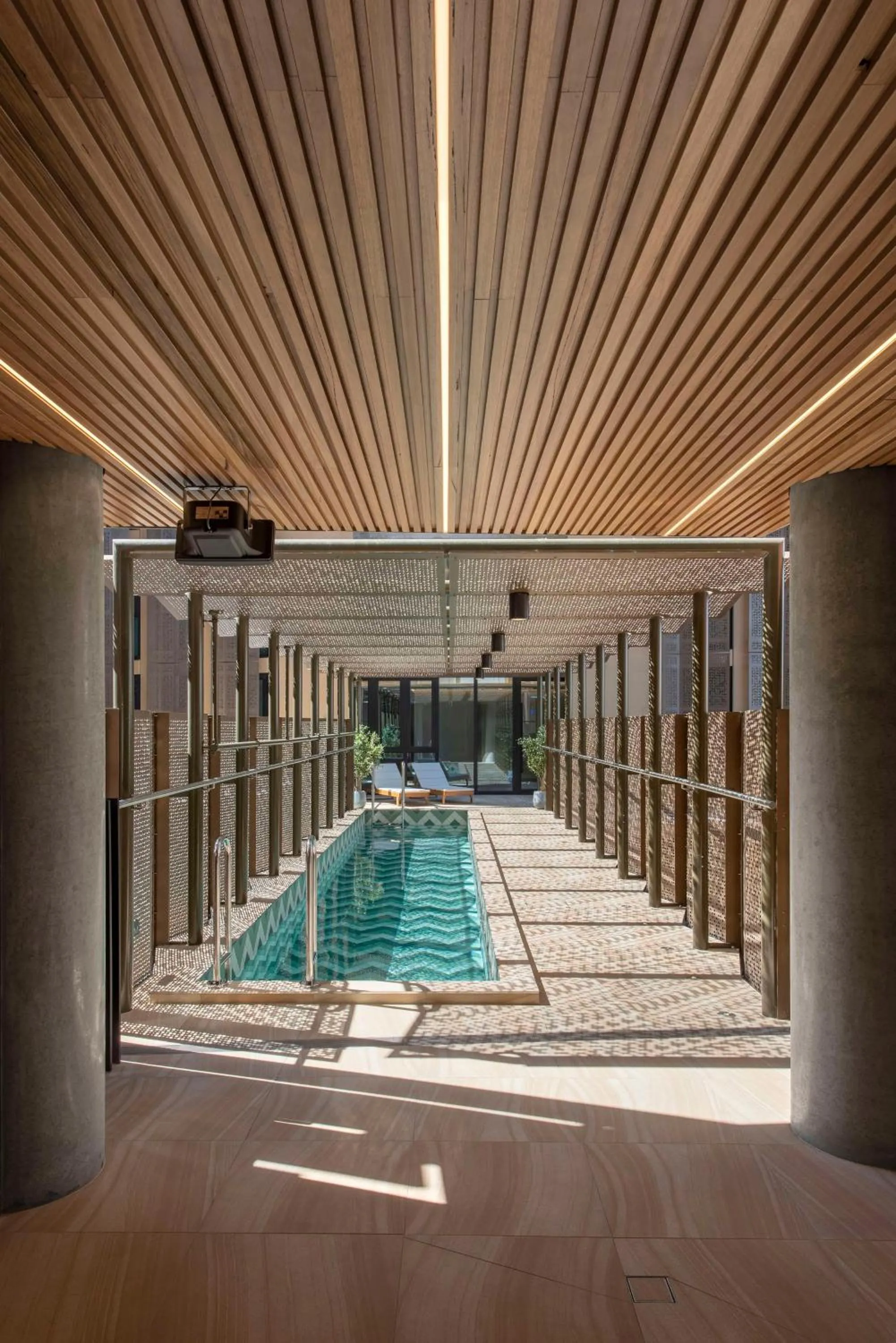 Swimming pool in Vibe Hotel Adelaide