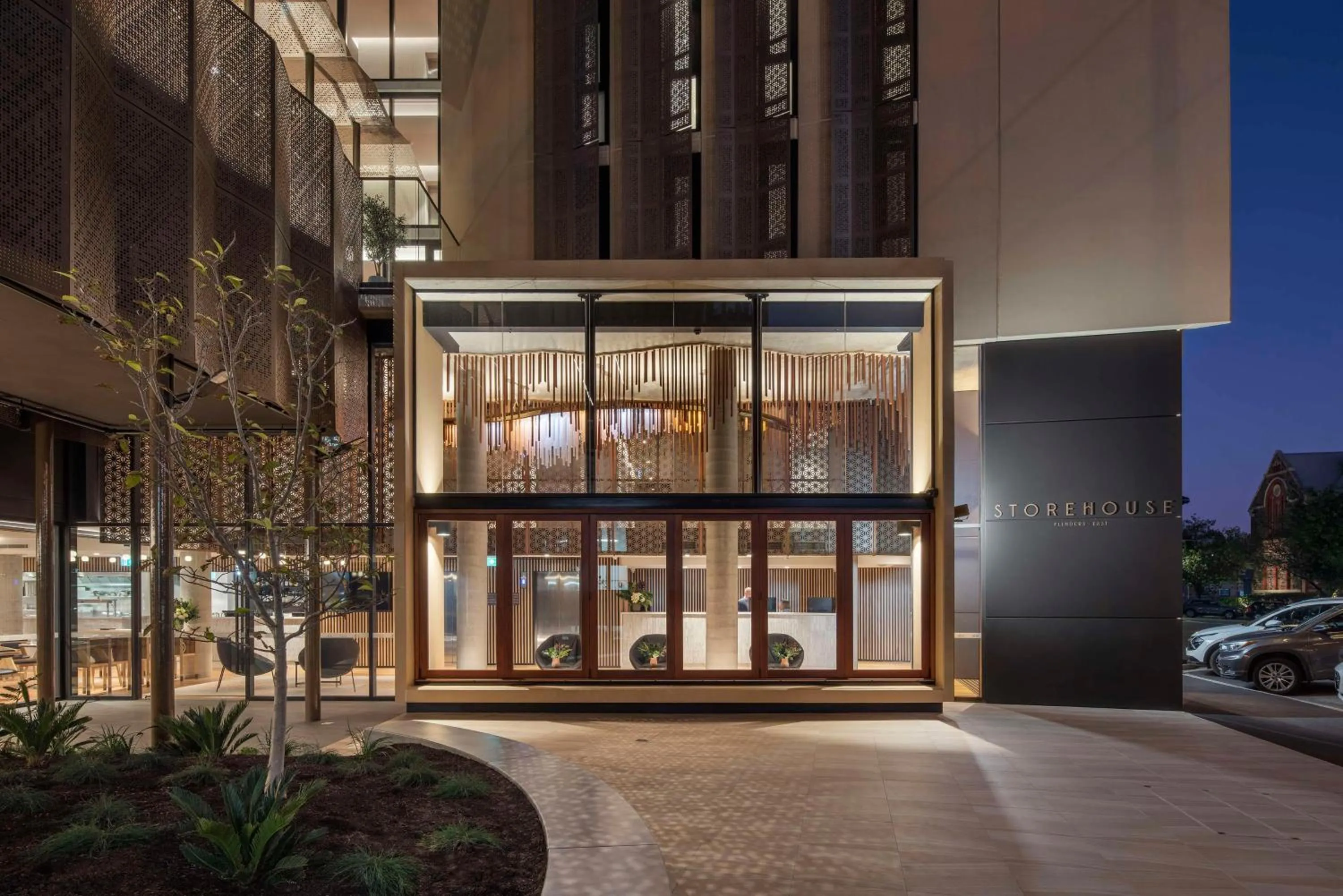 Property building in Vibe Hotel Adelaide