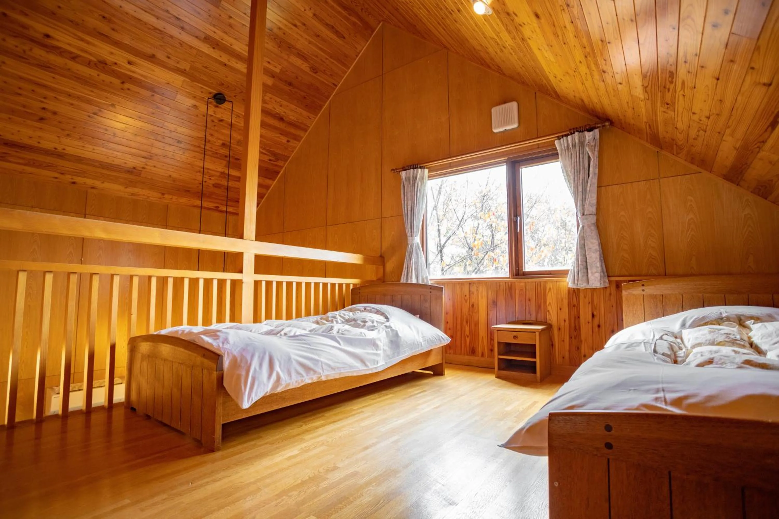 Bed in Morinoyu Hotel Hanakagura