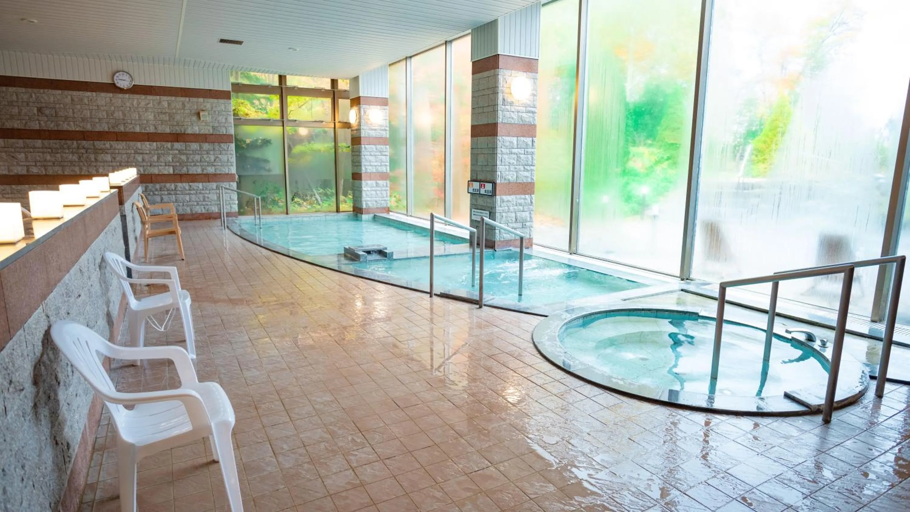 Public Bath in Morinoyu Hotel Hanakagura