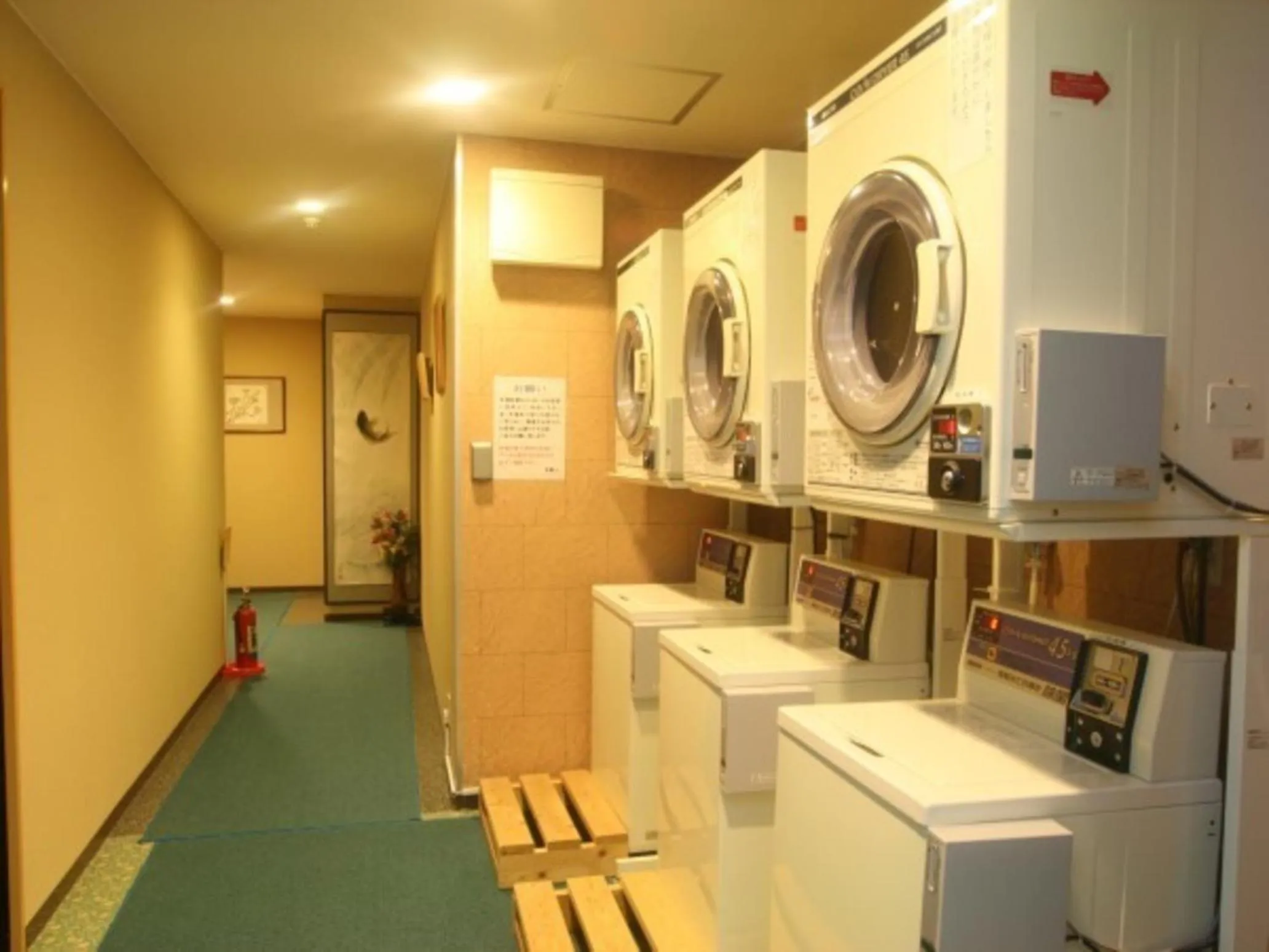 washing machine in KOUBOUNOYU HONTEN